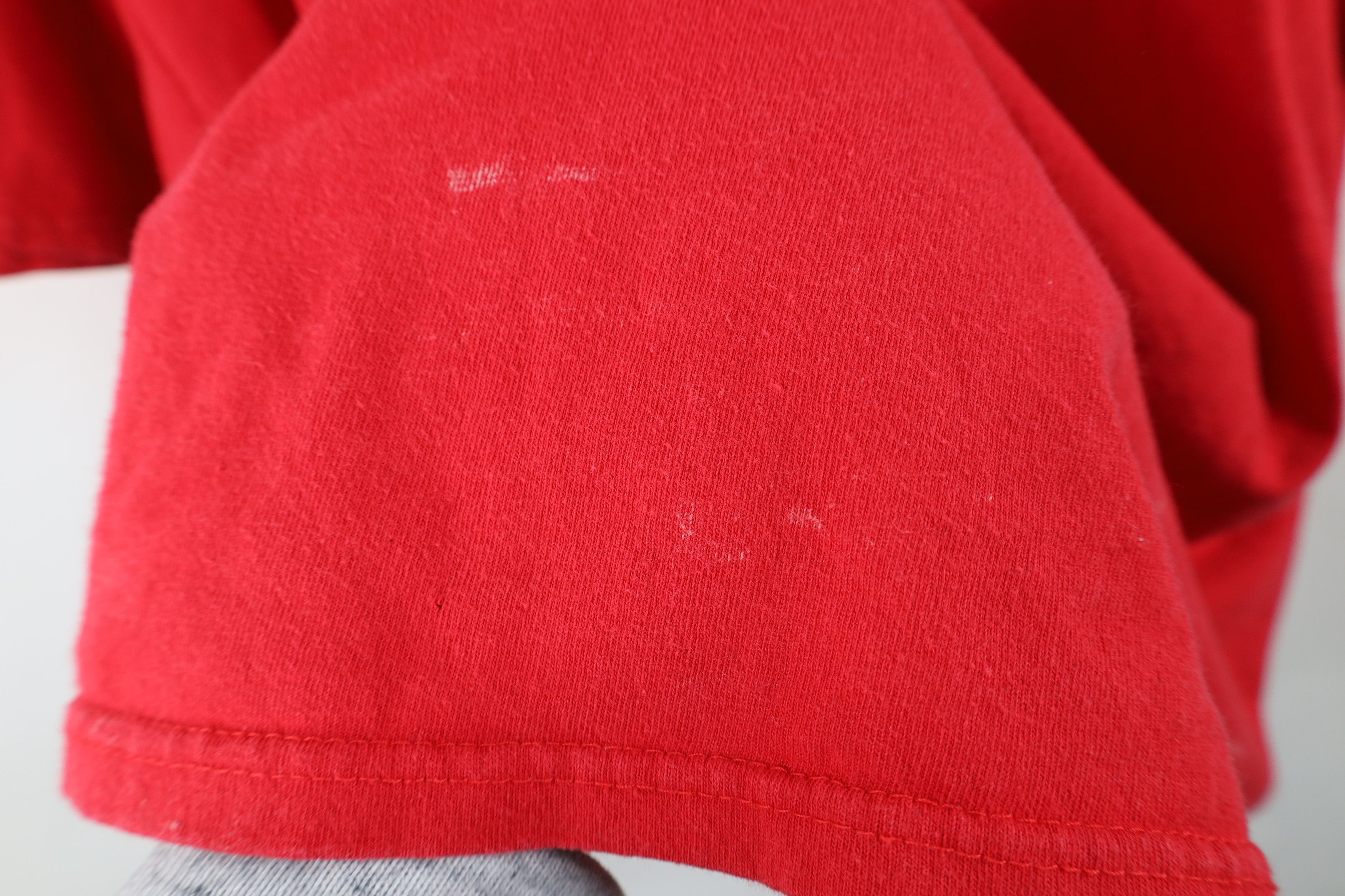 Vintage Vintage Y2K 2000 Kellogg Cereal Short Sleeve T-Shirt Red Size US XL / EU 56 / 4 - 9 Thumbnail