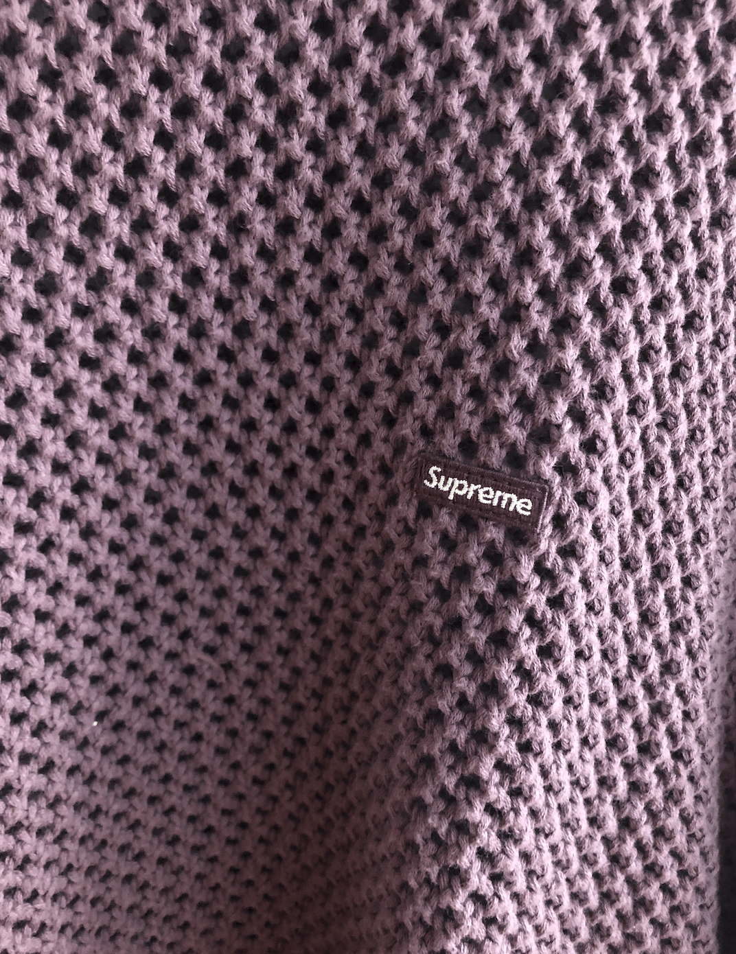 Supreme Open Knit Small Box Sweater Size US M / EU 48-50 / 2 - 3 Thumbnail