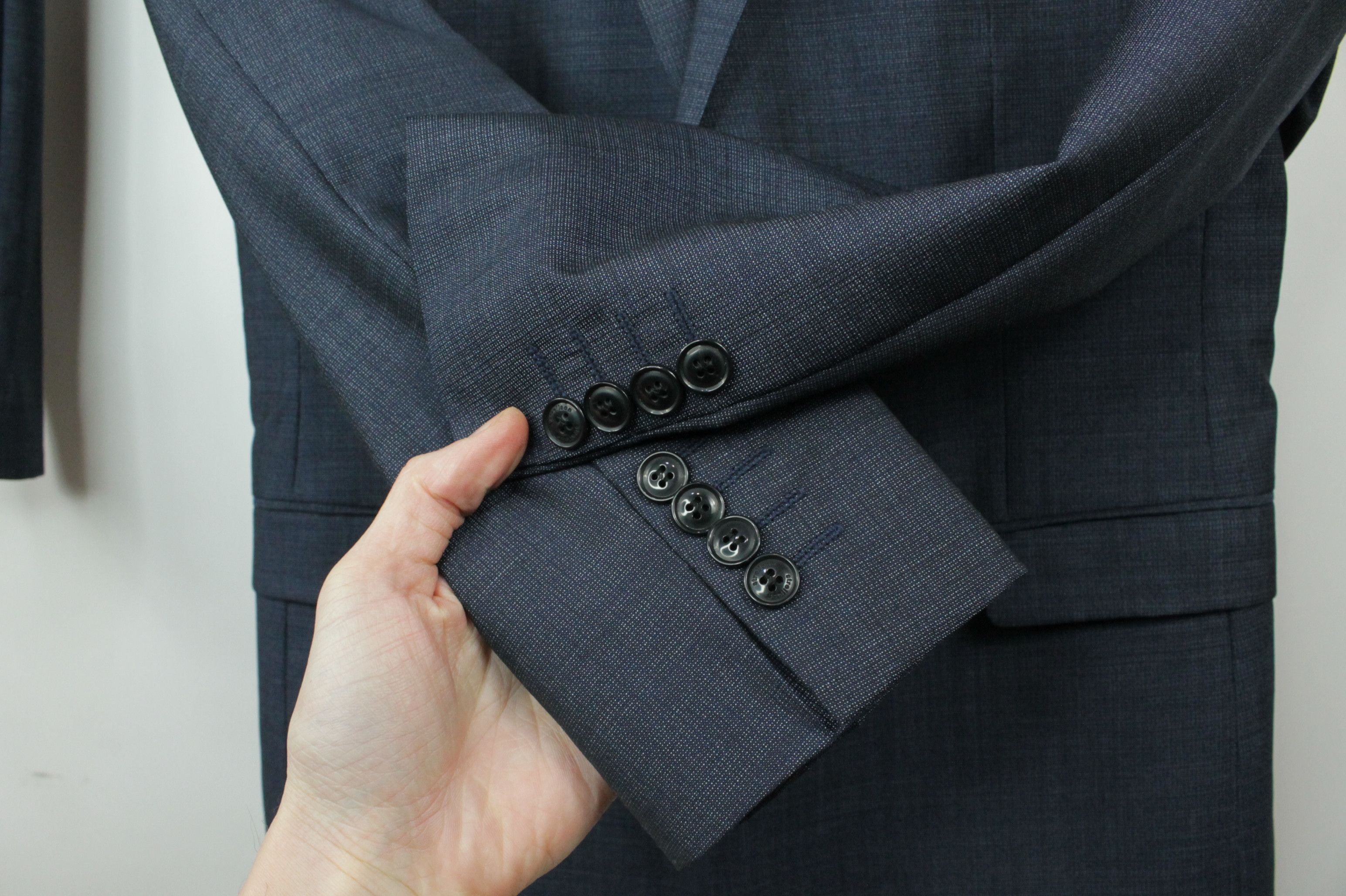 Strellson Strellson Cale Madden Marsotto Wool Extra Slim Men's Suit Size 40R - 4 Thumbnail