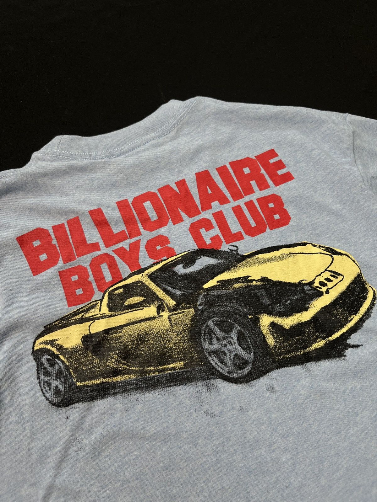 Billionaire Boys Club Rare Billionaire Boys Club BBC Supercar T-shirt Light Blue M Size US M / EU 48-50 / 2 - 8 Thumbnail