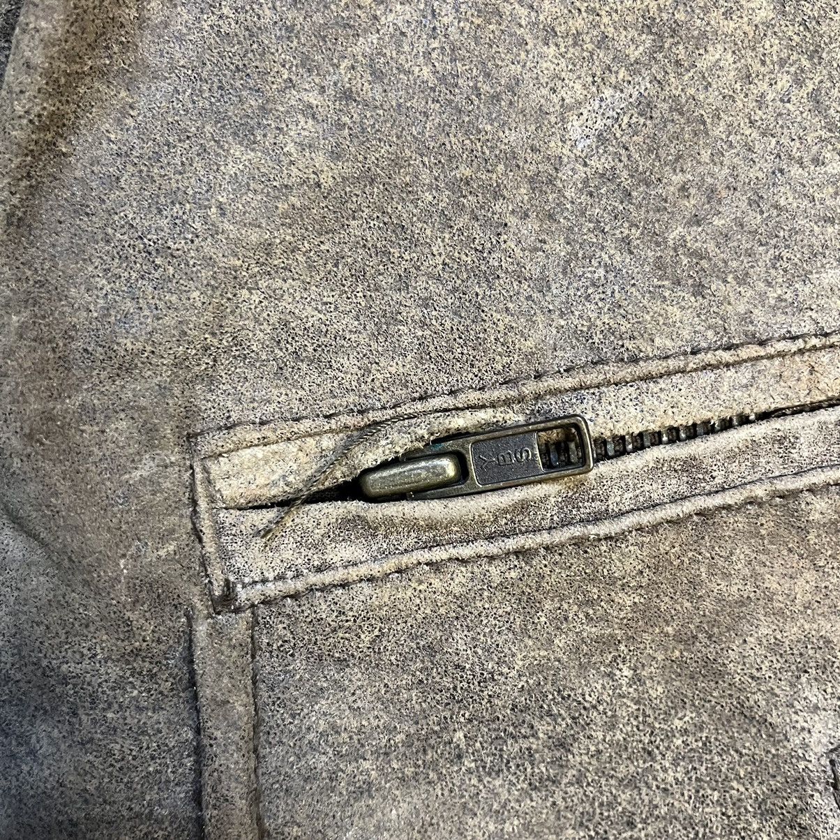 Vintage 1990's Phase 2 U.S Military Genuine Leather Flight Jacket Size US XL / EU 56 / 4 - 13 Thumbnail