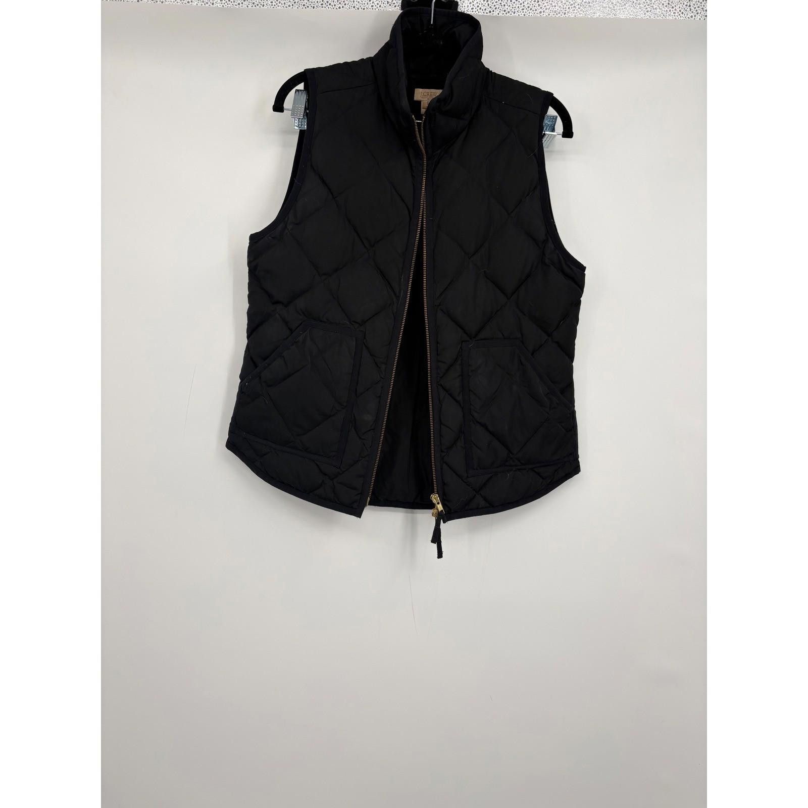 J.Crew J. Crew Quilted Puffer Vest Black Women's Size S down fill Size S / US 4 / IT 40 - 1 Thumbnail