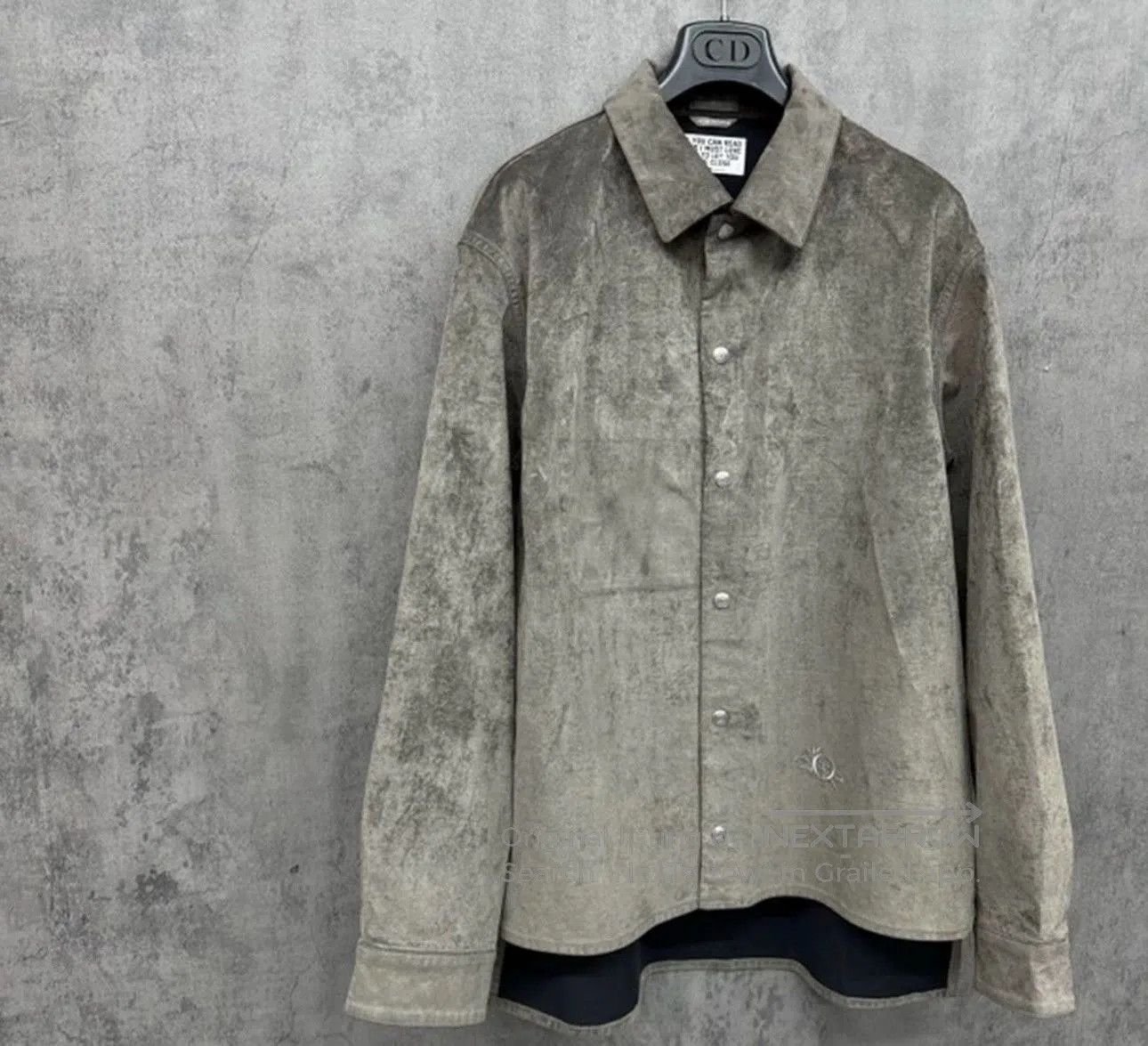 Dior dior embroidered logo velvet jacket. Size US L / EU 52-54 / 3 - 2 Thumbnail