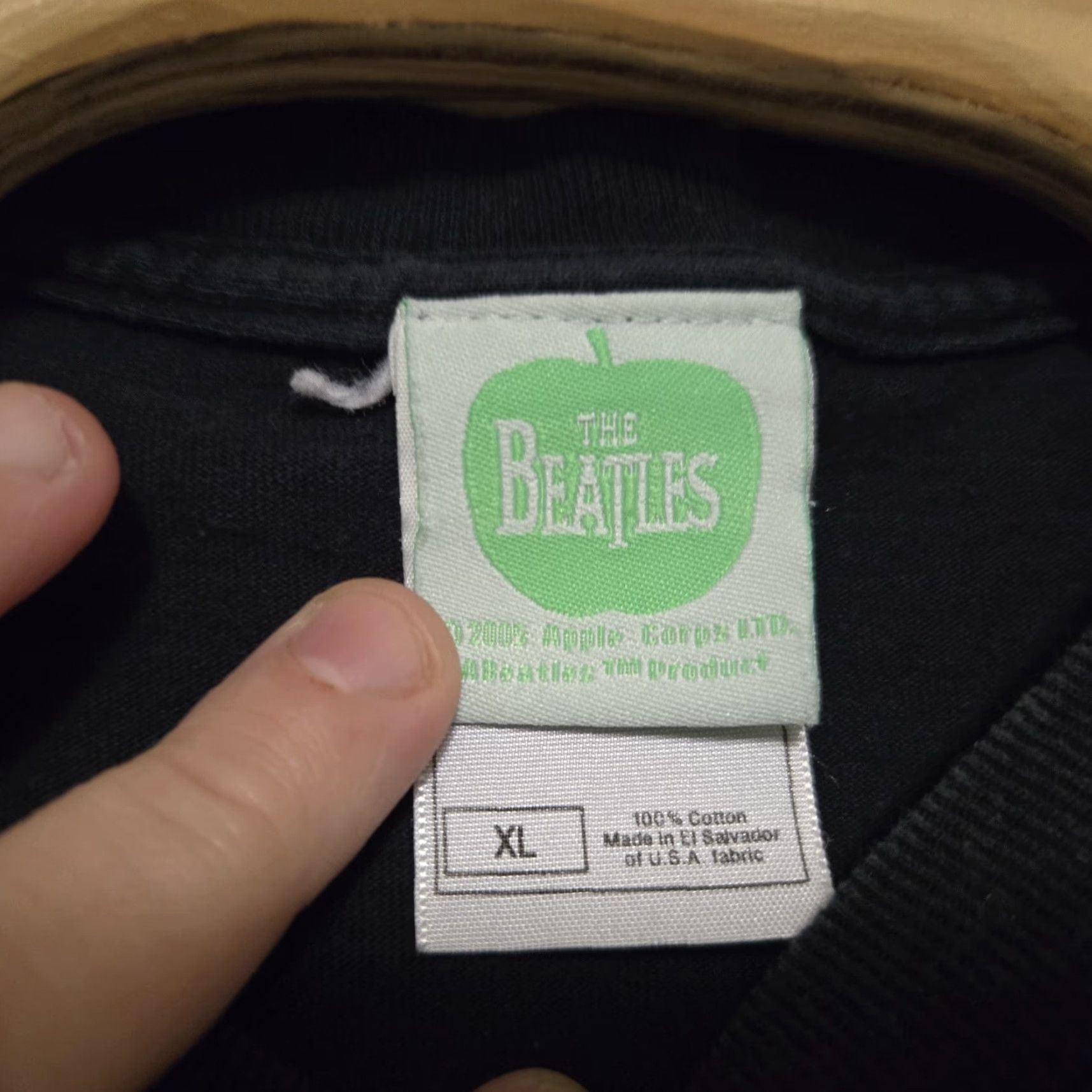 Vintage VINTAGE The Beatles Shirt Mens XL Black 2000s Classic Band T-Shirt Size US XL / EU 56 / 4 - 5 Thumbnail