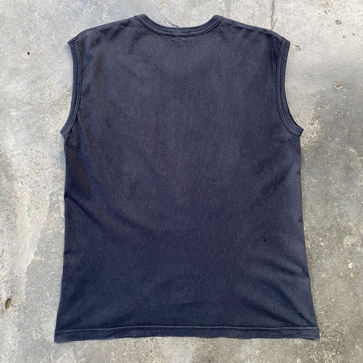 Yohji Yamamoto Vintage Yohji Yamamoto Y'saccs Sun Faded Sleeveless Tees Size US M / EU 48-50 / 2 - 2 Thumbnail