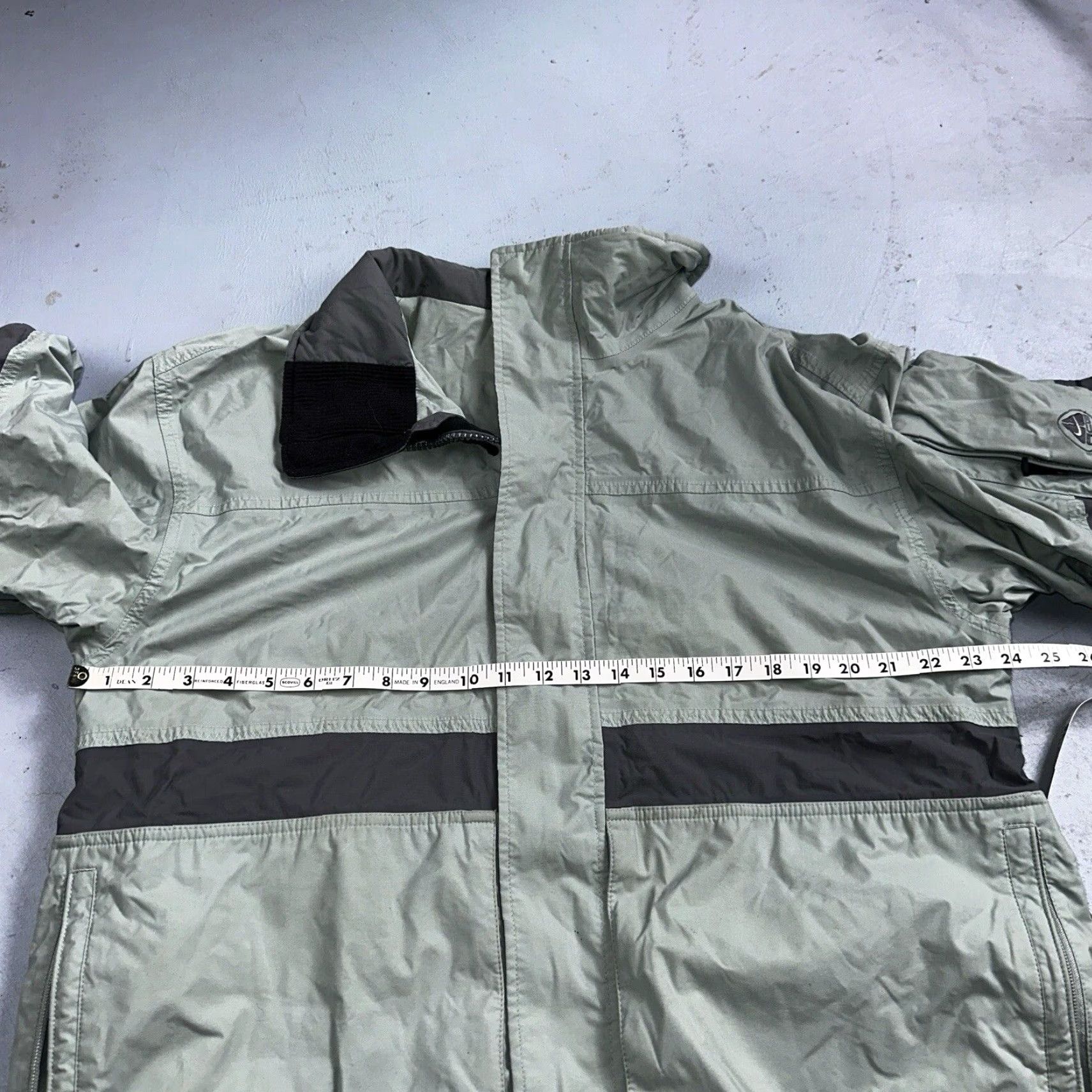Nike Nike Storm Fit Jacket VTG ACG Rain Jacket Storm Fit Anorak 90s Teal Hiking Ski Snowboard L Blue 90s Mens Jacket Size US L / EU 52-54 / 3 - 6 Thumbnail