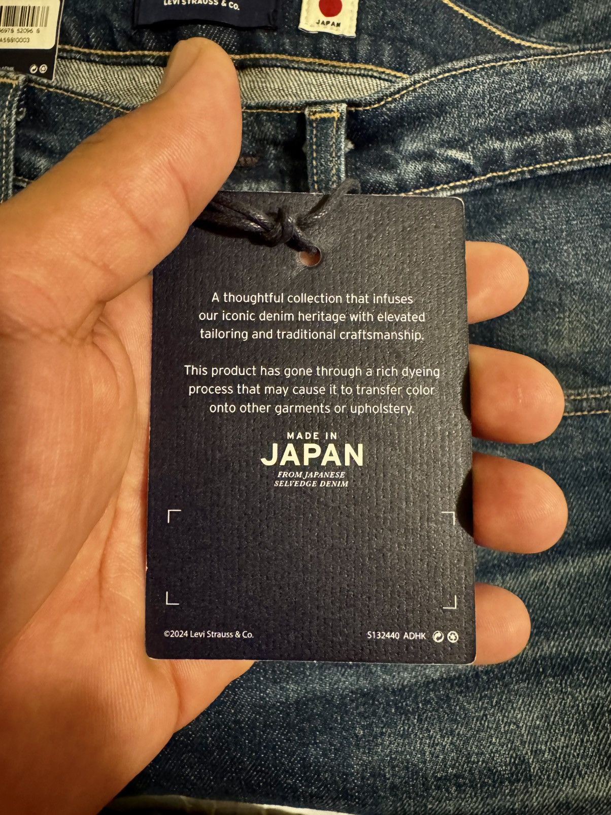 Levi's RARE JAPANESE LEVI’S SELVEDGE DENIM LOT 502 Size US 34 / EU 50 - 3 Thumbnail
