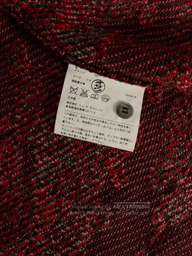 Comme des Garcons Comme Des Garcons Rose knitted cardigan Size XS / US 0-2 / IT 36-38 - 9 Thumbnail