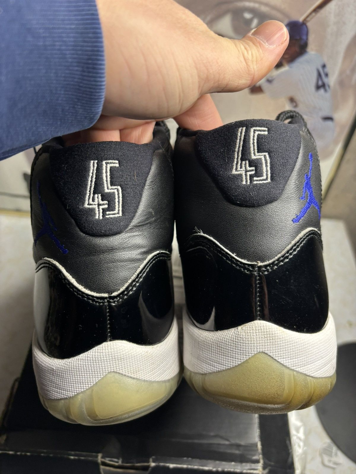 Jordan Brand Air Jordan 11 Retro space jam Size US 9.5 / EU 42-43 - 7 Thumbnail