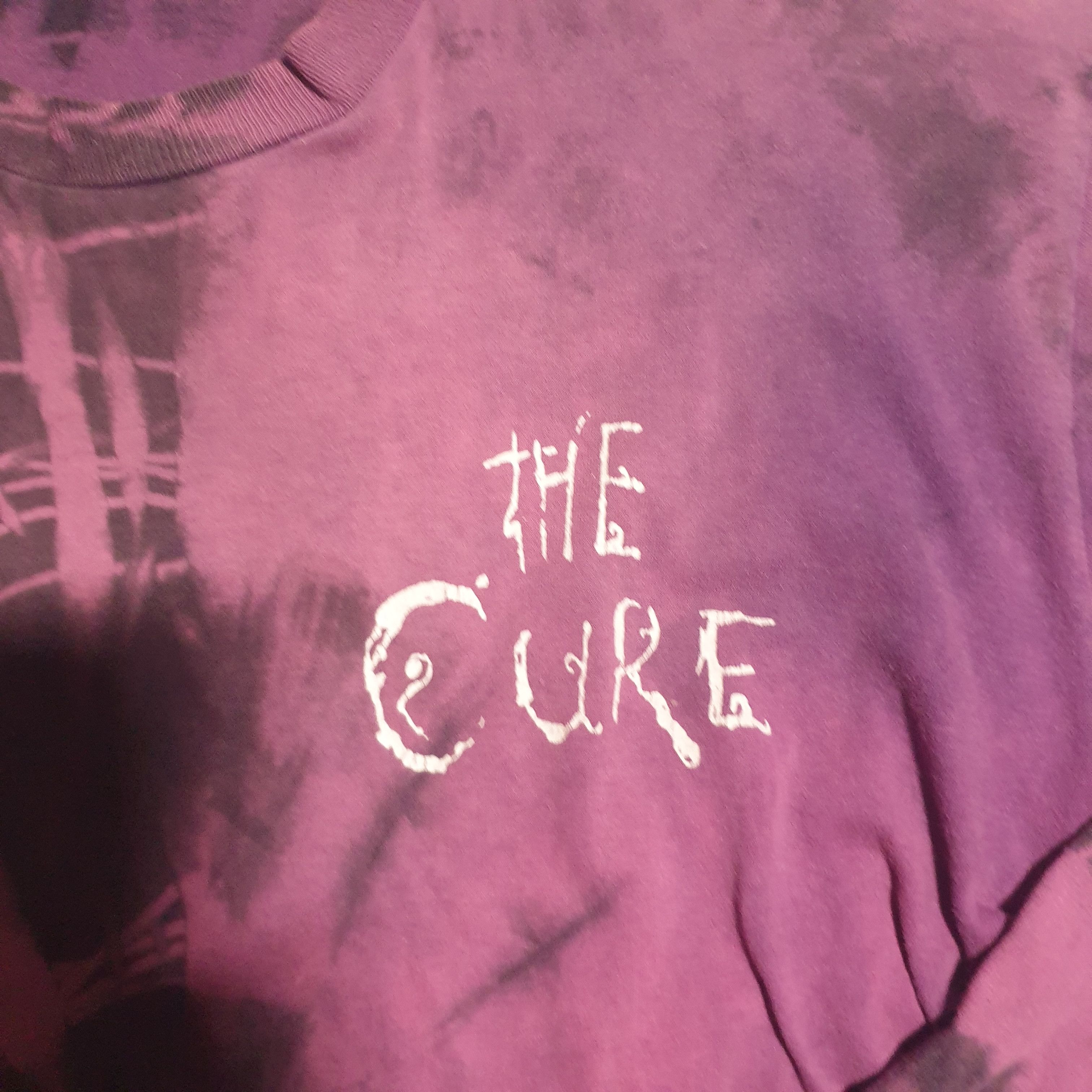 Vintage Vintage The Cure Boys Don't Cry Purple Tie Dye LS Tee Size US XL / EU 56 / 4 - 2 Thumbnail