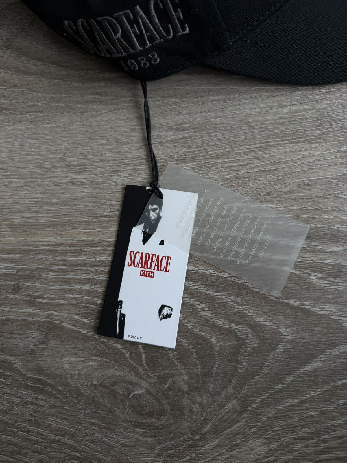 Kith Kith x Scarface Twill Tonal Aaron Cap “The World Is Yours” Size ONE SIZE - 9 Thumbnail