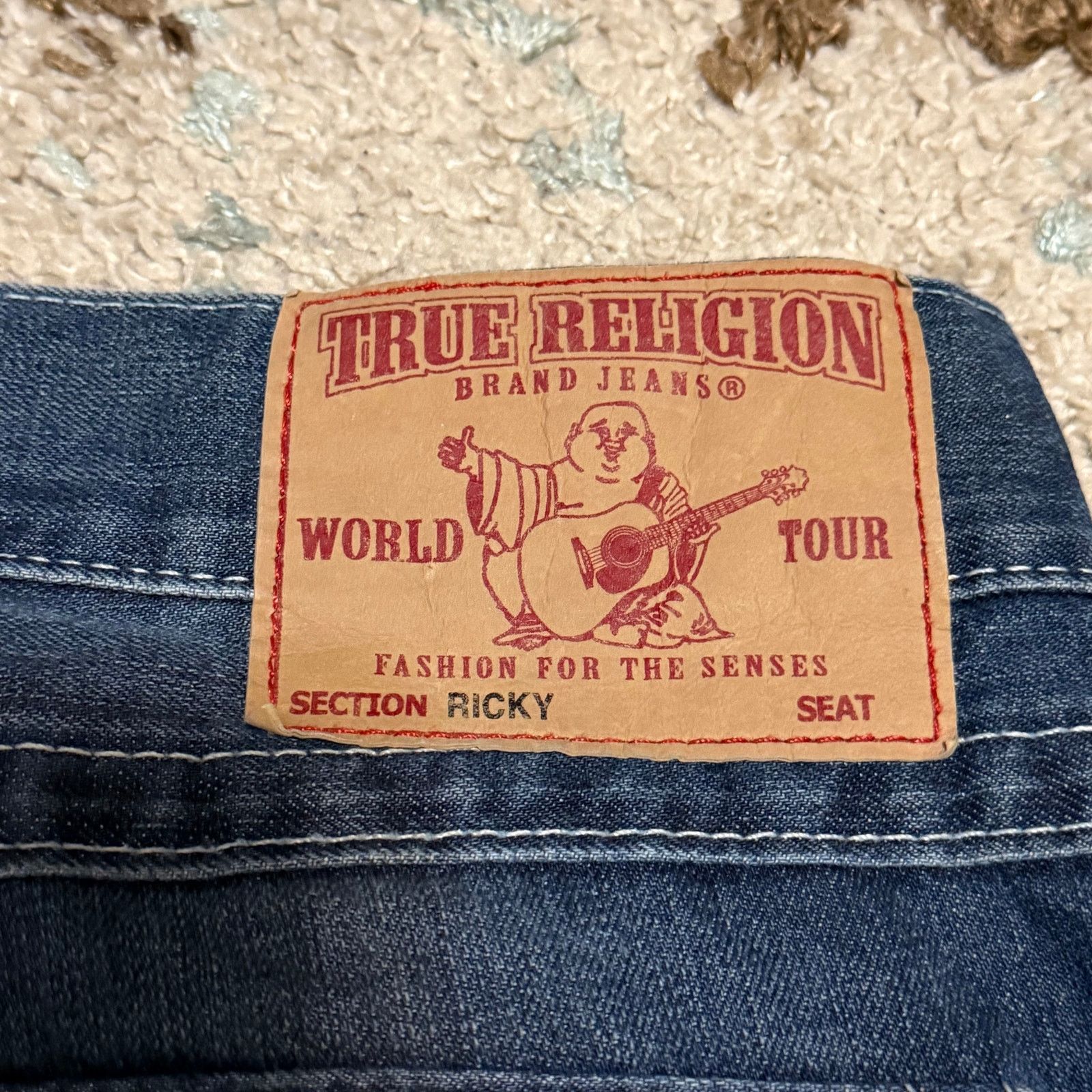 True Religion Vintage True Religion Ricky Baggy Jeans Size 40x34 Y2K Size US 40 / EU 56 - 5 Thumbnail