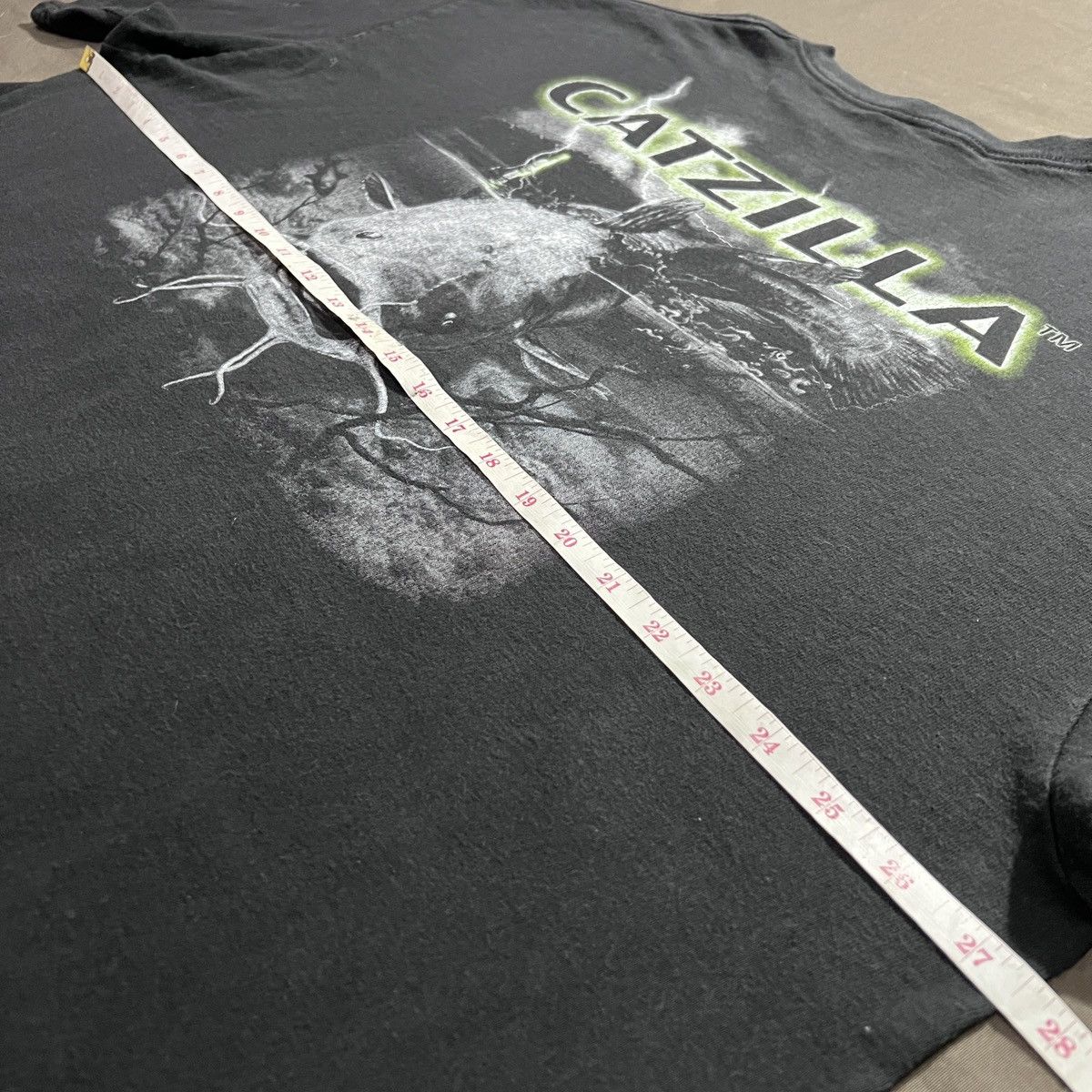 Vintage Vintage Y2K CATZILLA Fishing Equipment Promo Tee 3XL Size US XXL / EU 58 / 5 - 8 Thumbnail