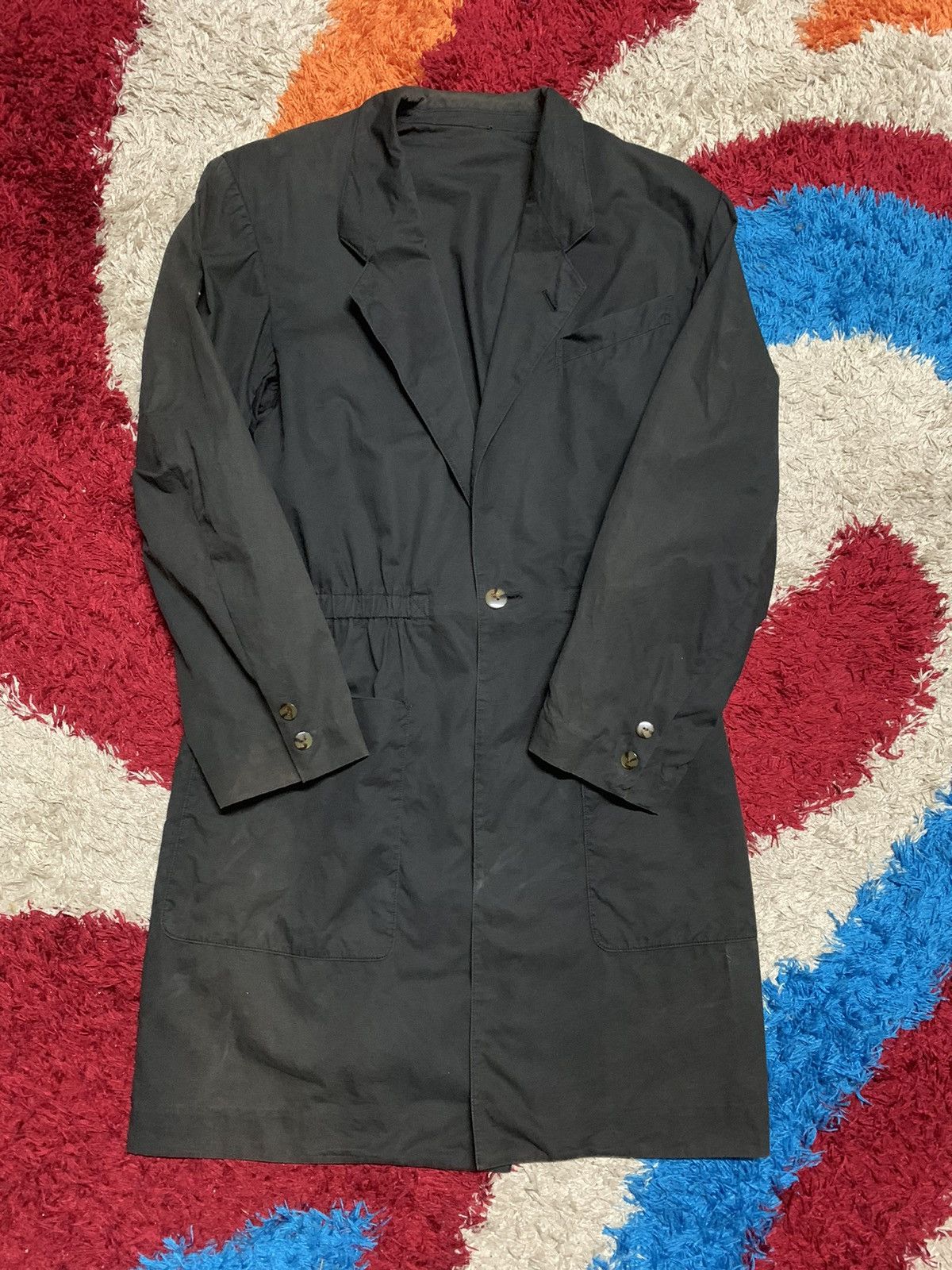 Jean Paul Gaultier RARE GAULTIER HOMME OBJET LONG JACKET TRENCH COAT Size US M / EU 48-50 / 2 - 6 Thumbnail