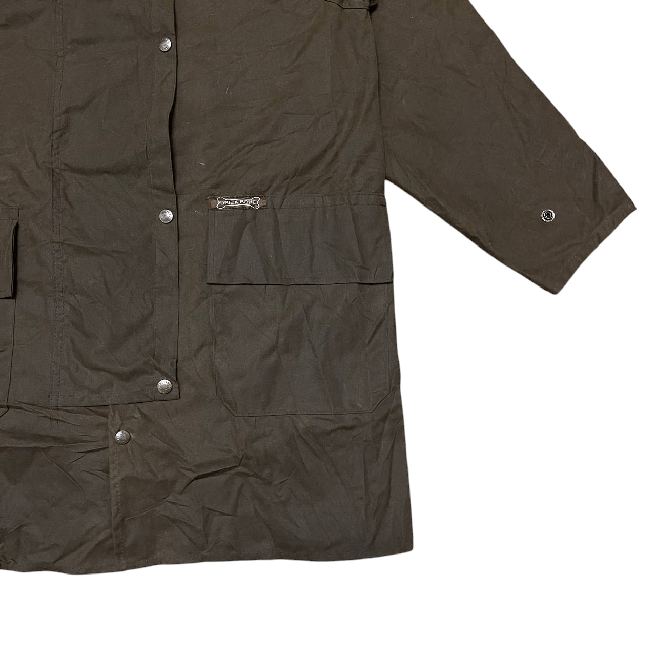Man Made In Australia Vintage Driza Bon Waxed Riding Short Coat Size US S / EU 44-46 / 1 - 4 Thumbnail