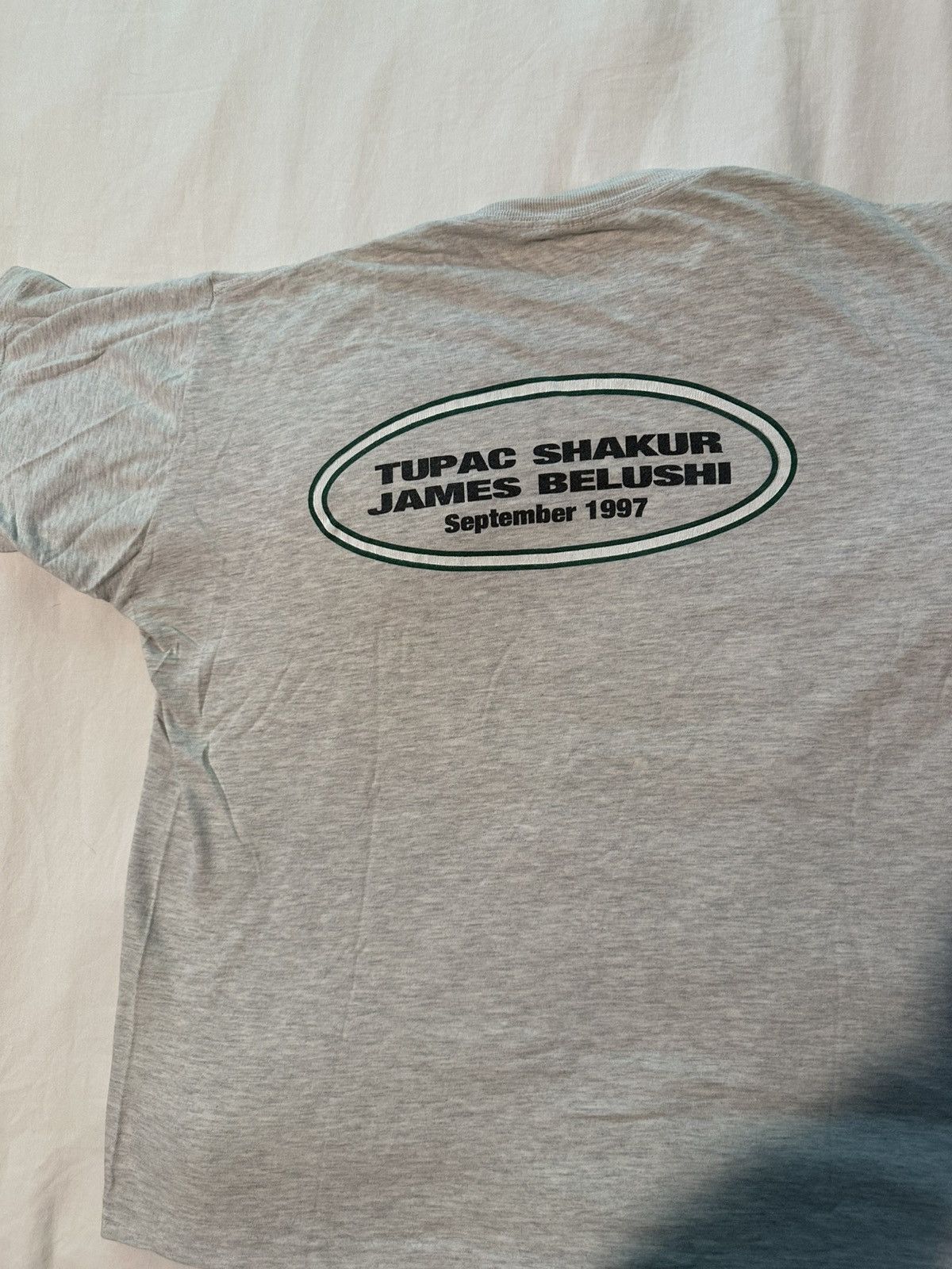 Vintage Vintage 1997 2pac Rap Tee Size US XL / EU 56 / 4 - 4 Thumbnail