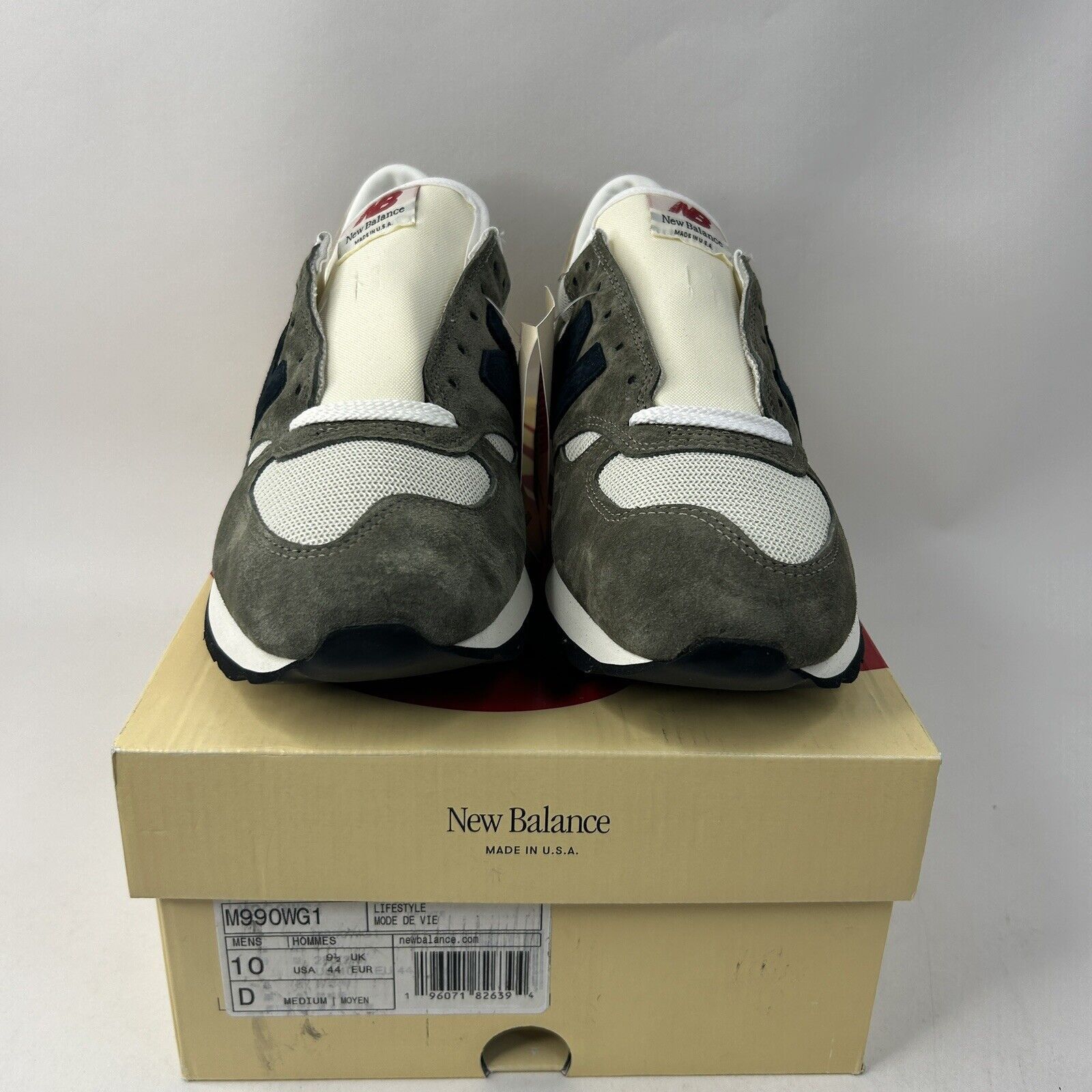 New Balance New Balance 990v1 x Teddy Santis MiUSA “Blue Grey” 2024 Size US 10 / EU 43 - 2 Thumbnail
