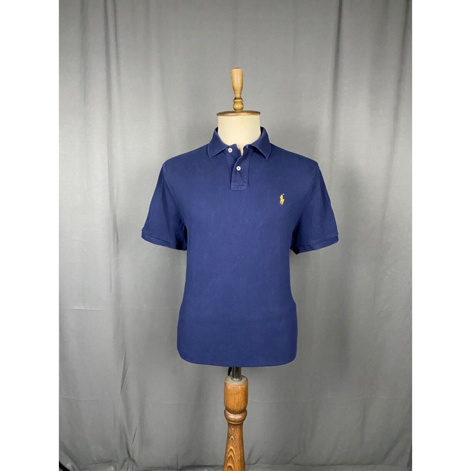 Polo Ralph Lauren MINT! Polo Ralph Lauren Men's Blue Polo T-Shirt Size 2XL Size US XXL / EU 58 / 5 - 3 Thumbnail
