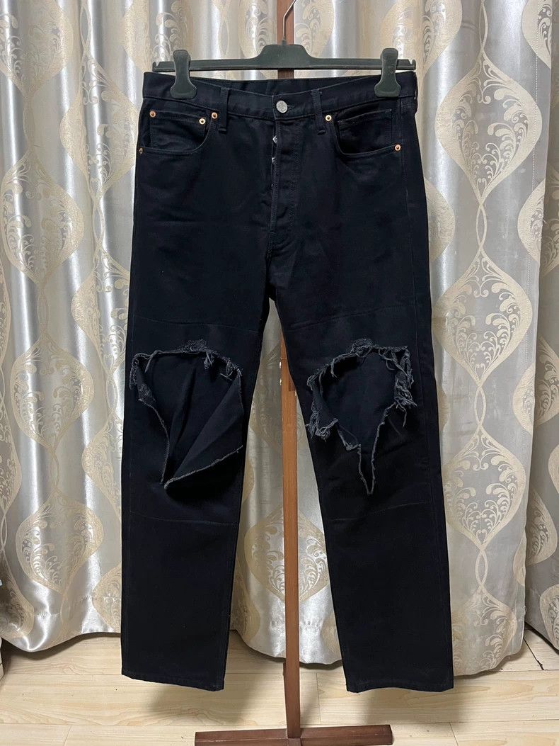 Vetements Vetements size m 19fw Show Destroy Jeans 2506-Nextarrow Size US 28 / EU 44 - 2 Thumbnail
