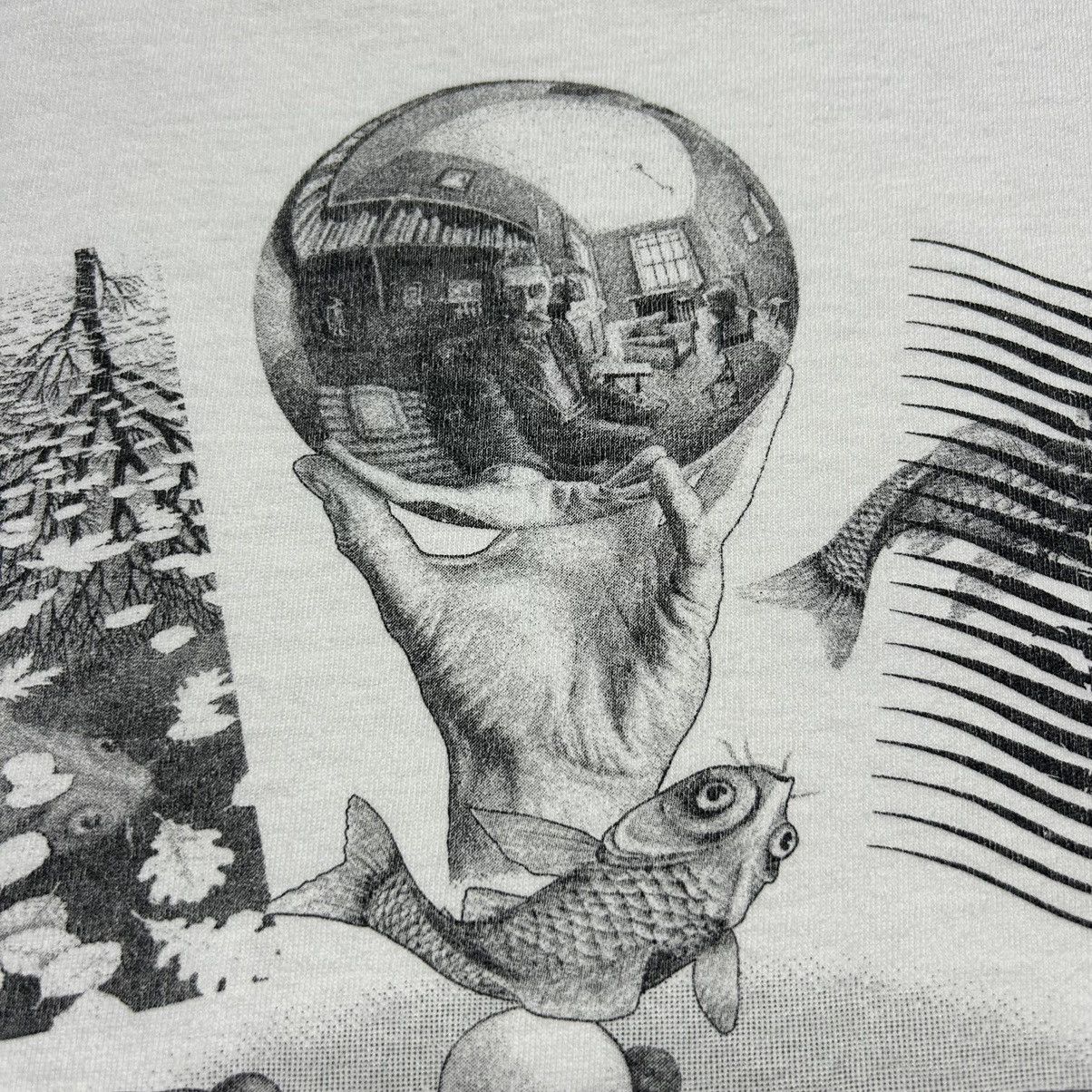 Vintage Vintage 90s M.C. Escher Graphic T-Shirt Art Tee 1991 Size XL Size US XL / EU 56 / 4 - 11 Thumbnail