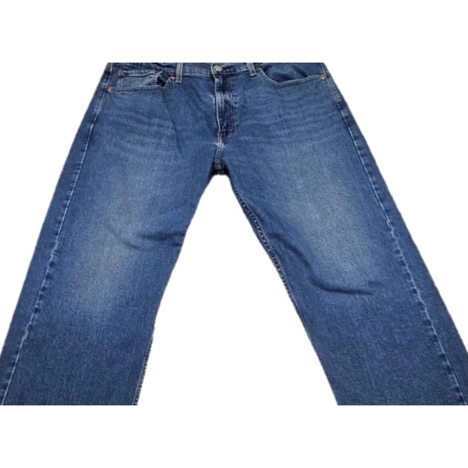 Levi's Levi’s 505 Regular Fit Straight Leg Jeans Men’s 38x30 Blue Denim Size US 38 / EU 54 - 3 Thumbnail