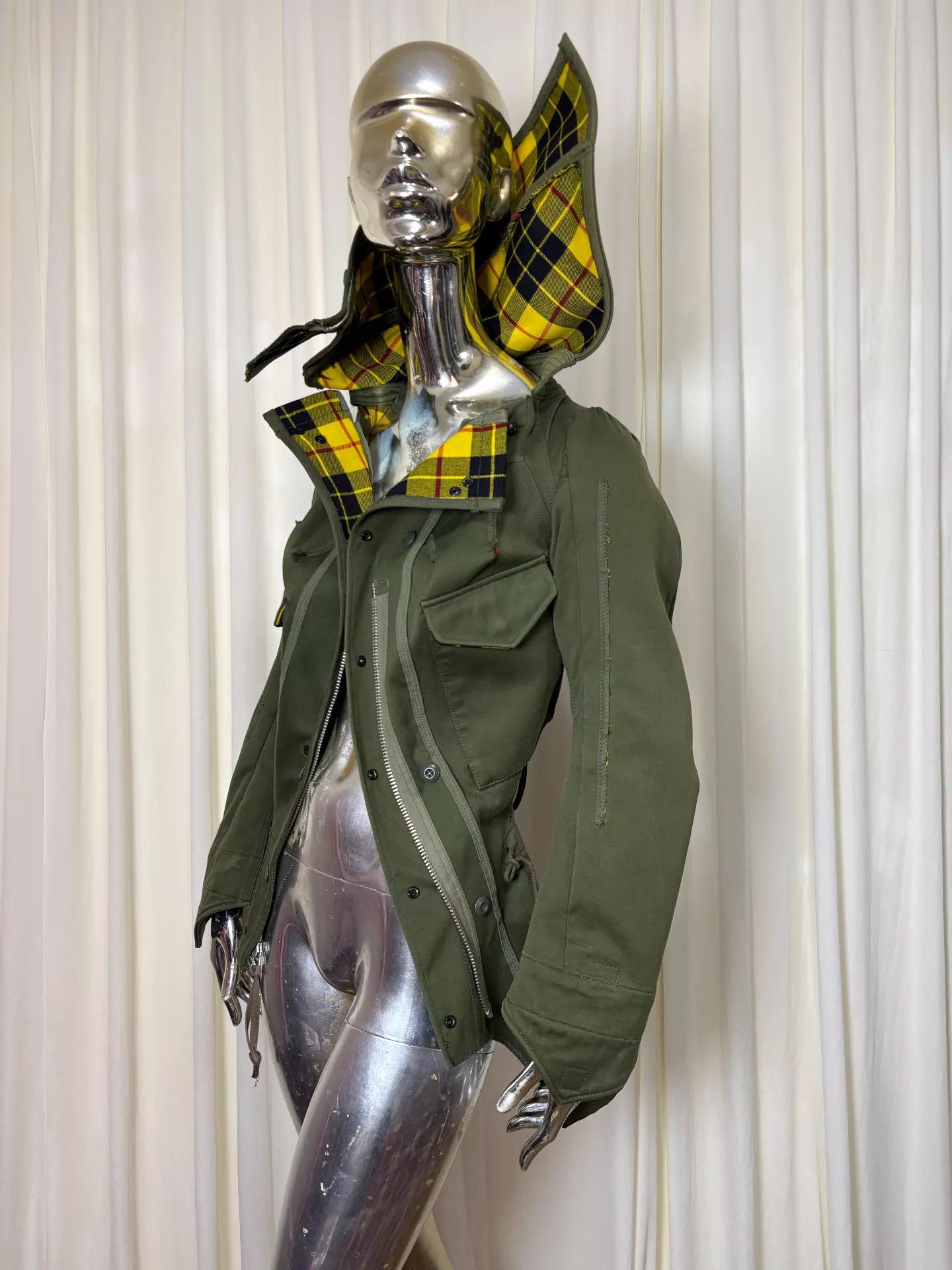 Junya Watanabe Junya Watanabe 06AW Decon ASYM MIL Archive Jacket S Size S / US 4 / IT 40 - 2 Thumbnail