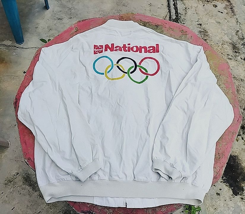 USA Olympics × Vintage Vintage 80s National Olympic Games 1988 Jacket Cotton Size US L / EU 52-54 / 3 - 1 Thumbnail