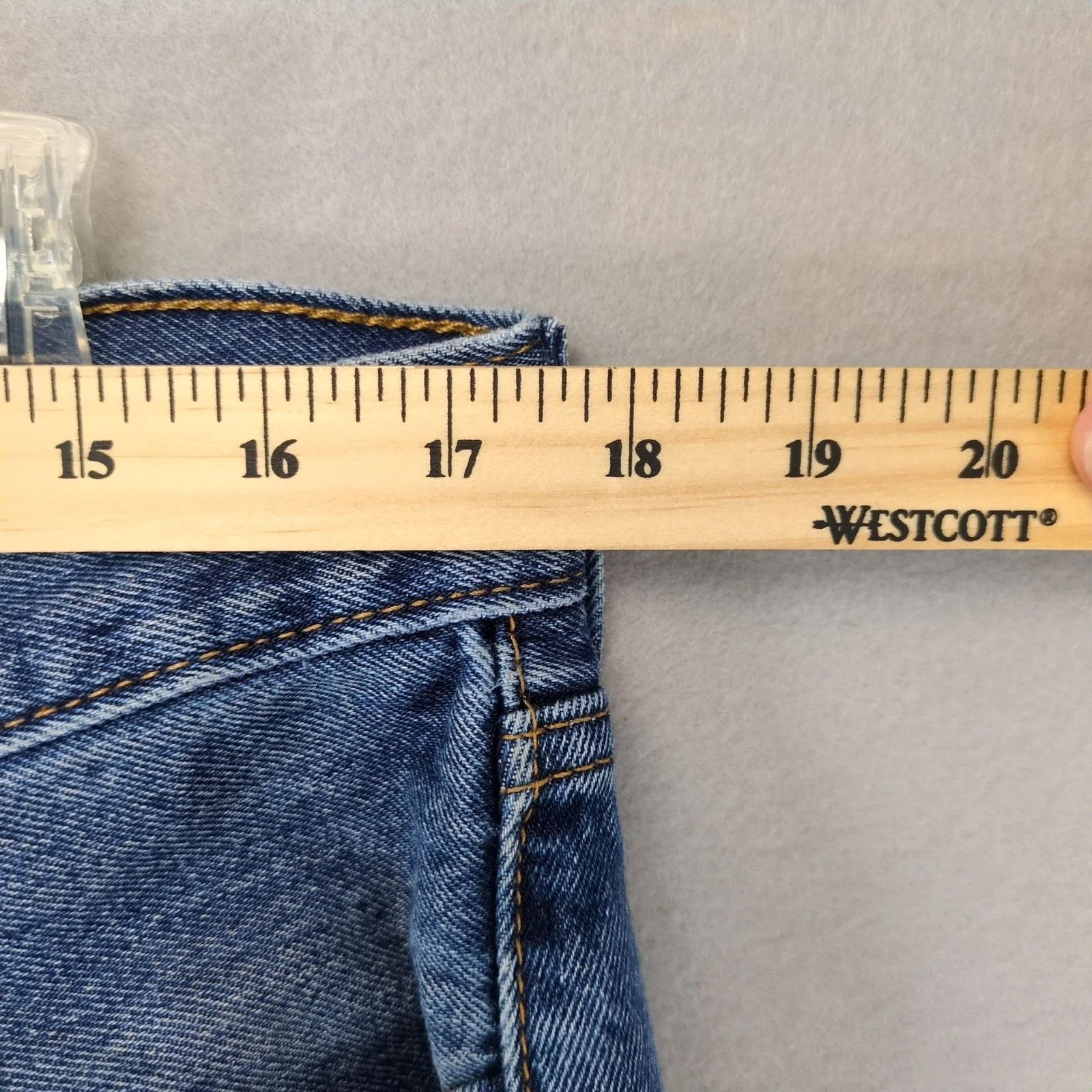 Levi's Levi's 550 Men's 36x30 Jeans Denim Straight Leg Relaxed Fit Size US 36 / EU 52 - 3 Thumbnail