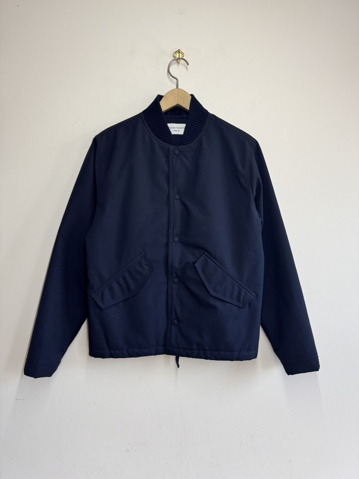 Officine Generale Officine Generale Mathis Water Repellent Bomber Jacket Size US S / EU 44-46 / 1 - 1 Thumbnail