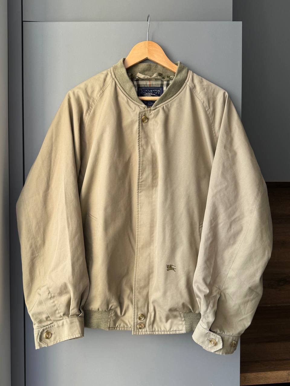 Burberry × Vintage 💥Nova check💥Vintage Burberry Jacket Nova check Size US L / EU 52-54 / 3 - 2 Thumbnail
