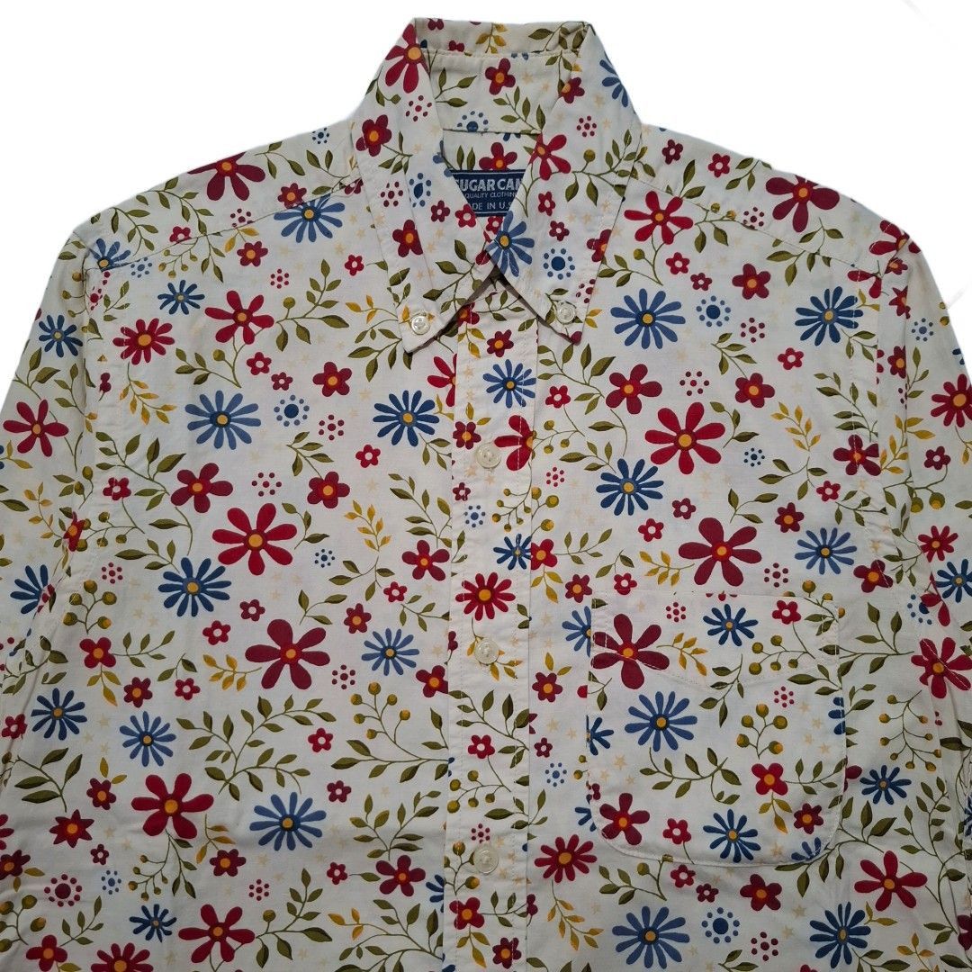 Sugar Cane Sugarcane Made in USA Floral Shirt Size US S / EU 44-46 / 1 - 6 Thumbnail