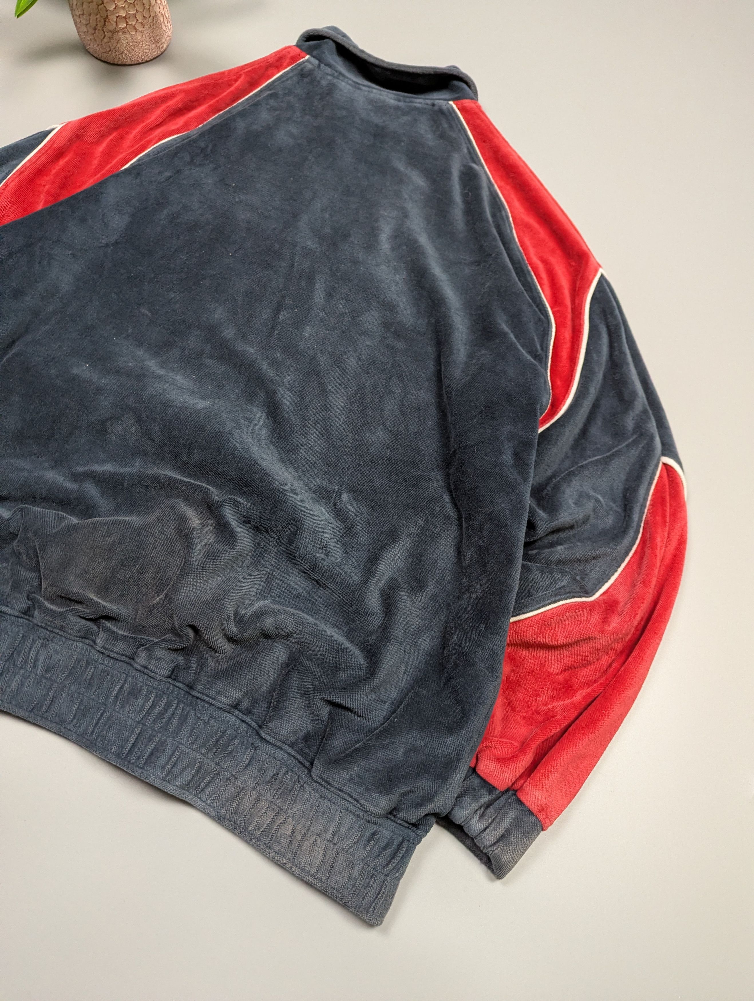 Reebok Vintage Reebok Allen Iverson I3 Velour Track Jacket Size US L / EU 52-54 / 3 - 17 Thumbnail