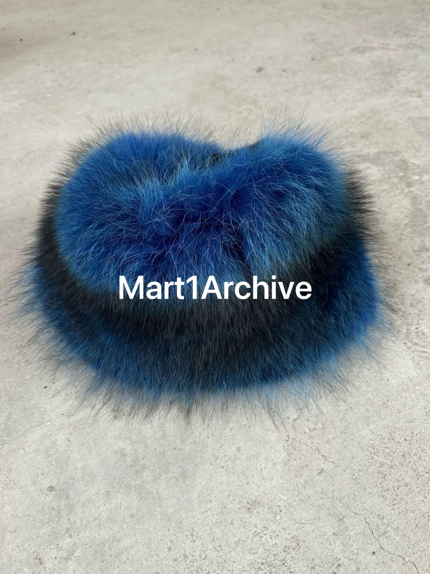 Dolce & Gabbana Dolce&Gabbana Rabbit Fur Gradient Hat Size ONE SIZE - 1 Thumbnail