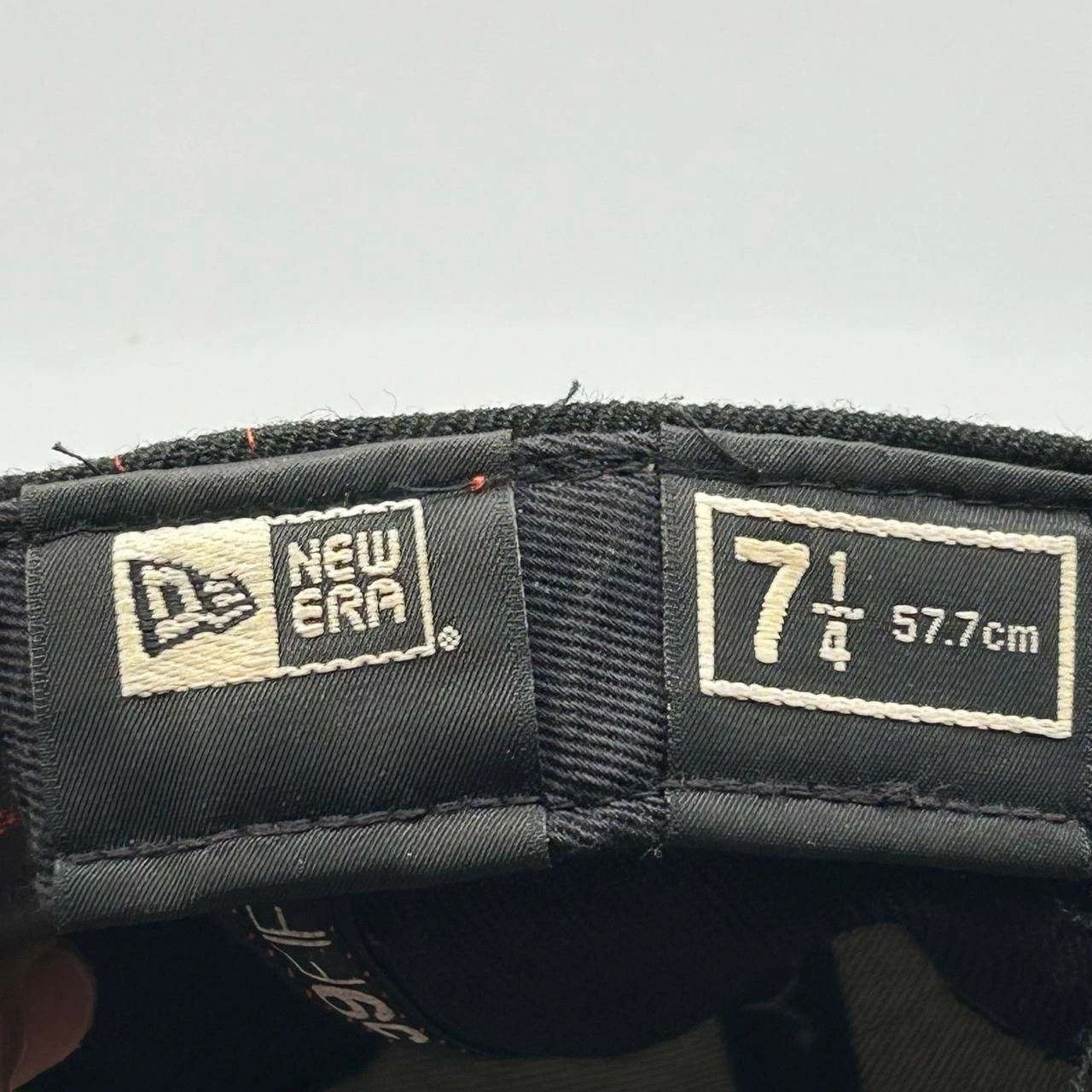 New Era Los Angeles LA Dodgers Hat Men 7 1/4 Black Fitted Cap Wool Size ONE SIZE - 6 Thumbnail