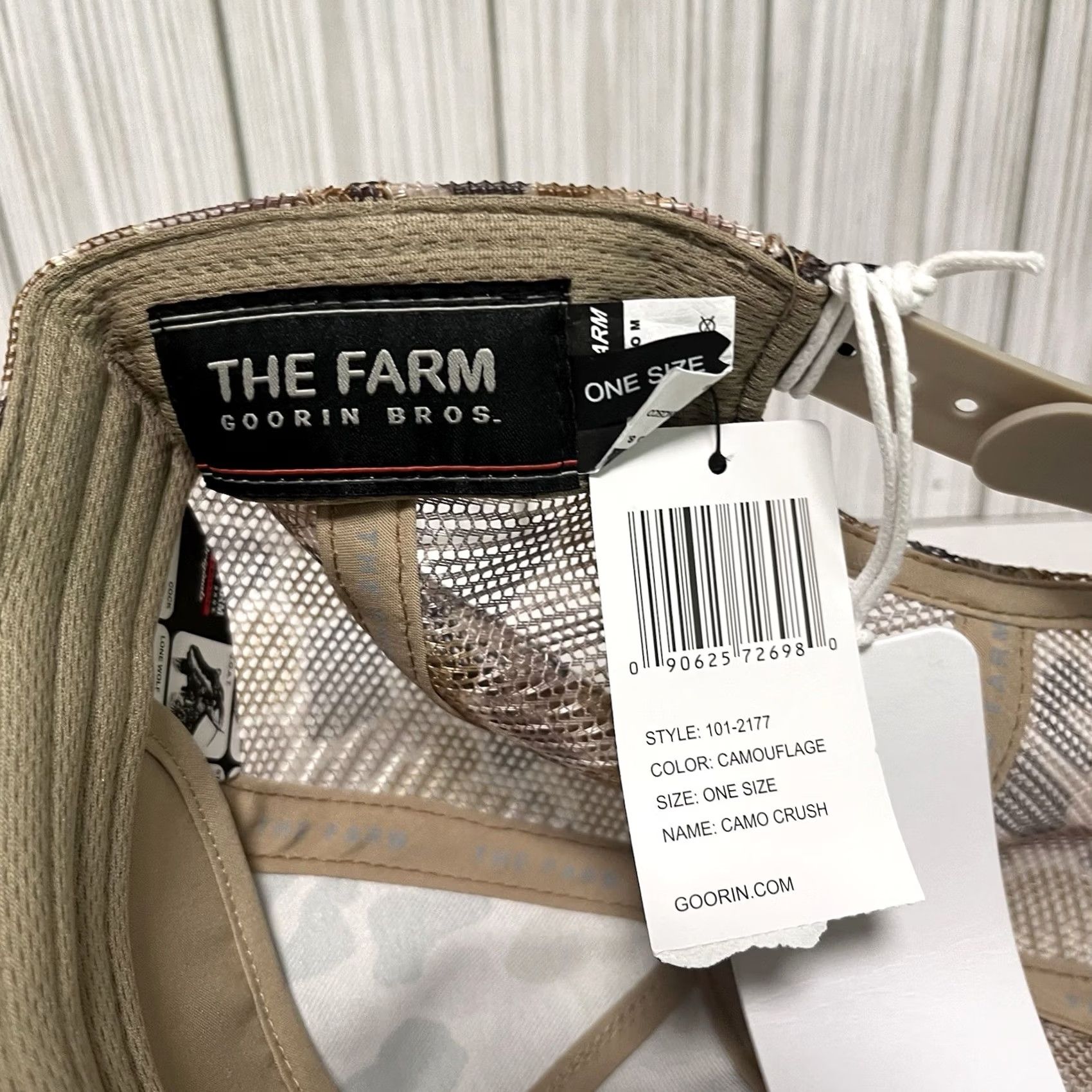 Goorin Bros. Goorin Bros Hat Cap Snapback The Farm Duck Camo Crush Trucker Camouflage Cap Size ONE SIZE - 8 Thumbnail