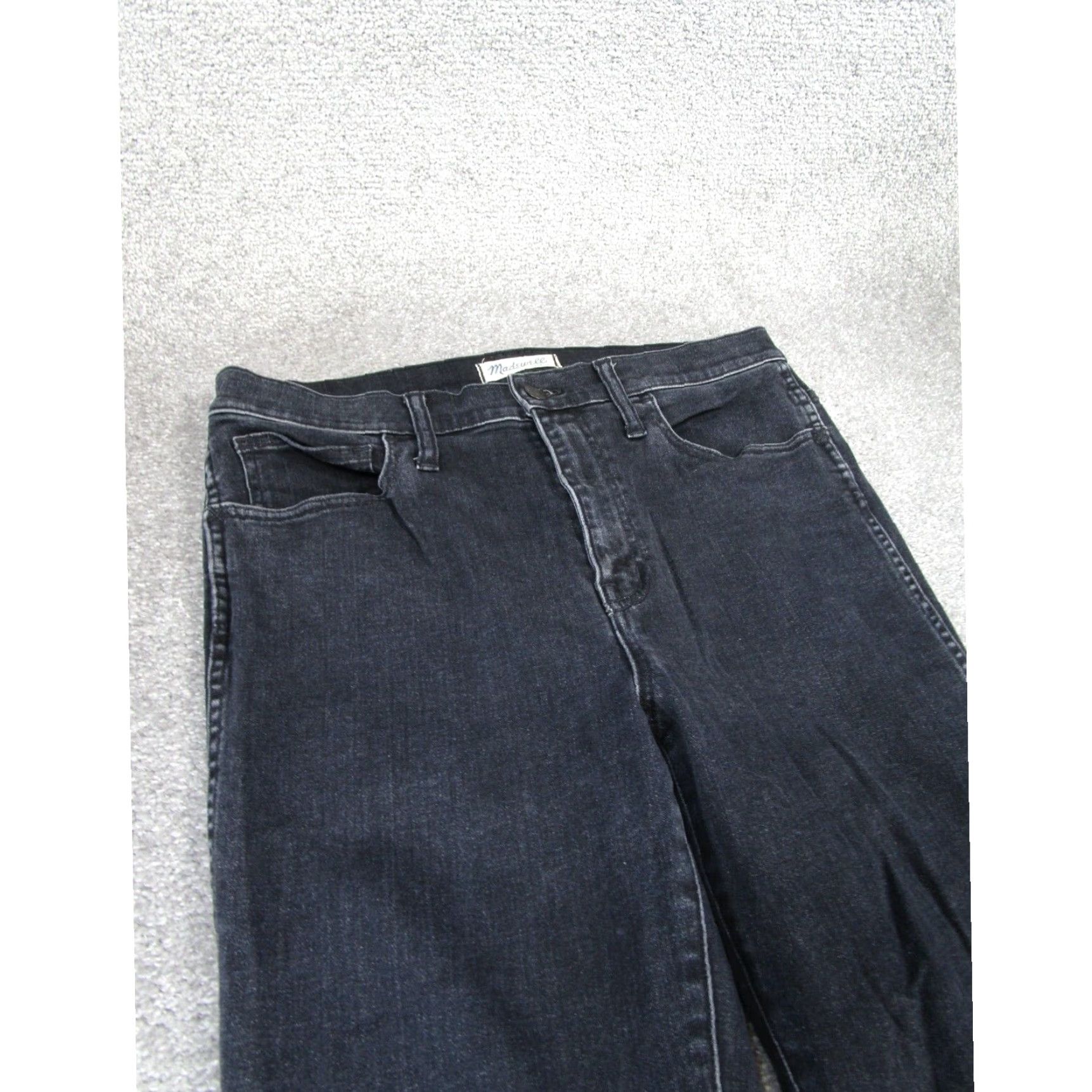 Madewell Madewell High Rise Skinny Jeans Womens Black Denim Size 31 Size 24" / US 00 / IT 34 - 2 Thumbnail