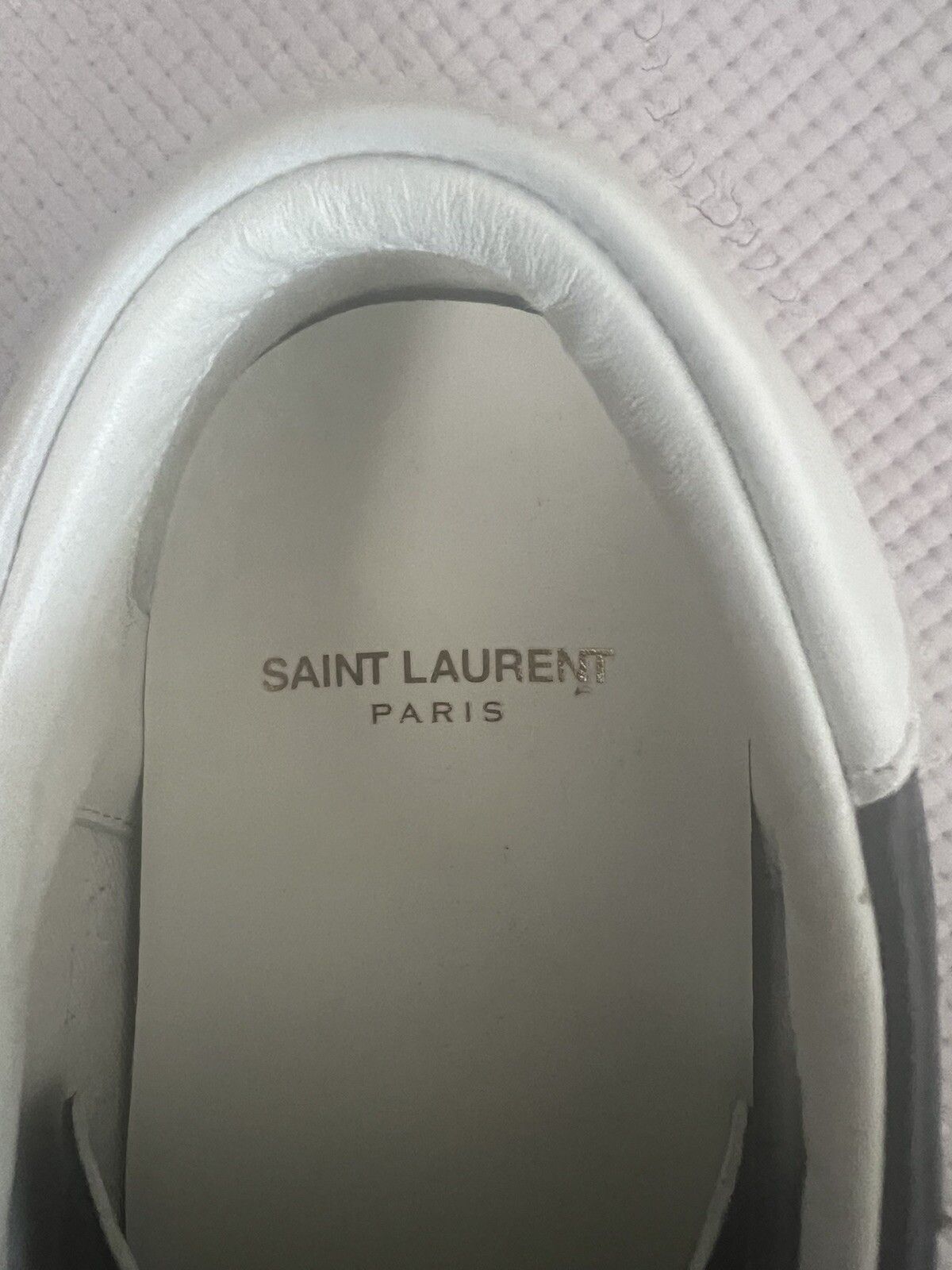 Saint Laurent Paris Star Court Classic Navy Leather Size 40 Size US 7 / EU 40 - 11 Thumbnail