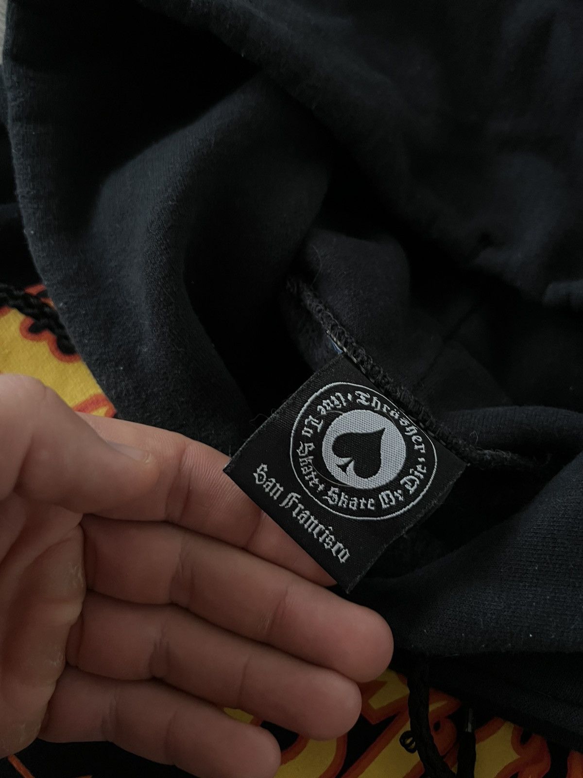 Thrasher Vintage Rare Thrasher Big Born Fire Flame Logo Hoodie Size US M / EU 48-50 / 2 - 12 Thumbnail