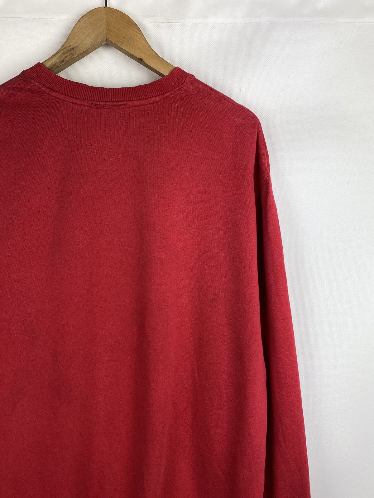 Nike VTG 90s Nike Center Logo men’s crewneck sweatshirt pullover Size US L / EU 52-54 / 3 - 17 Thumbnail