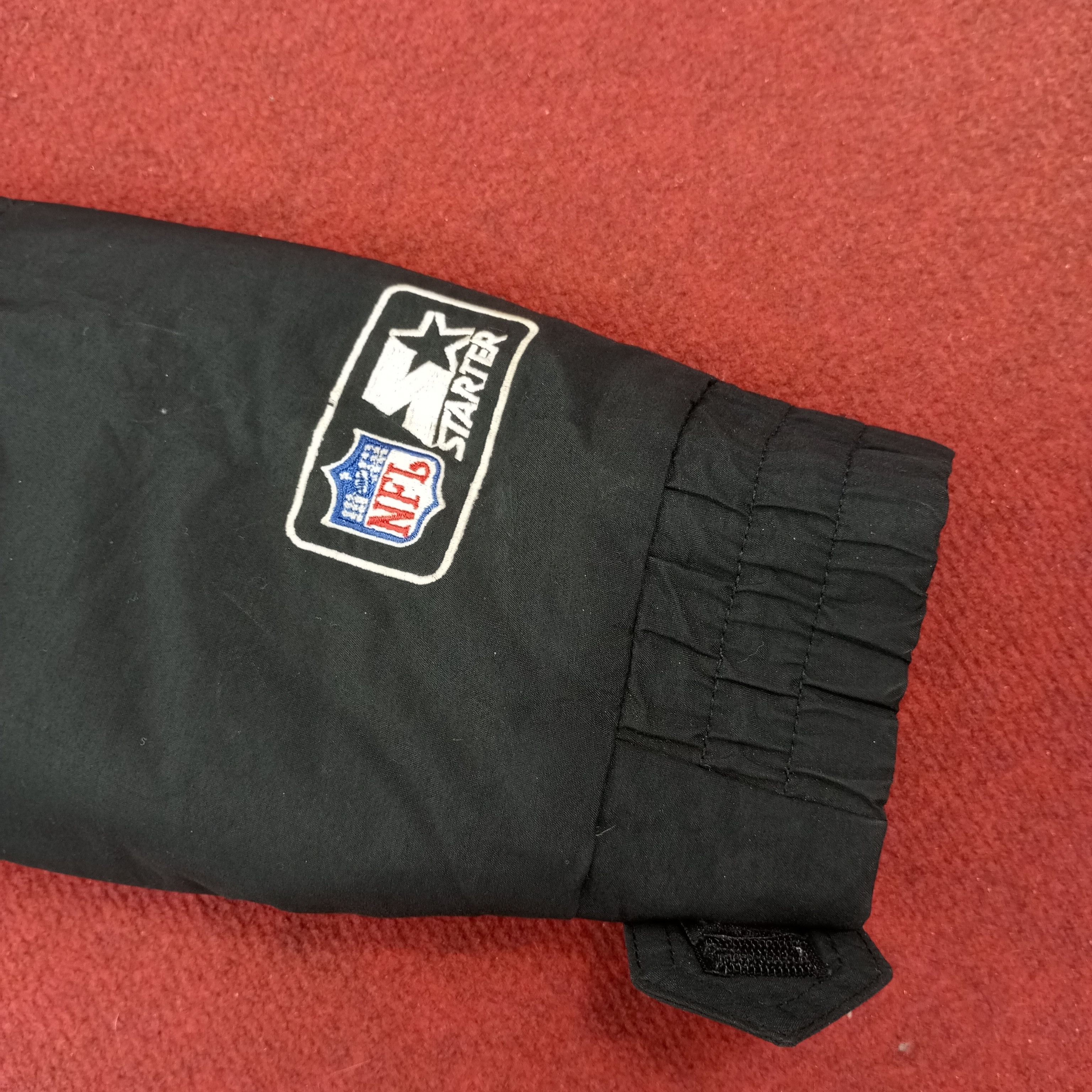 NFL × Starter × Vintage Raiders NFL American Football Team Jacket c230n24 Size US XXL / EU 58 / 5 - 9 Thumbnail