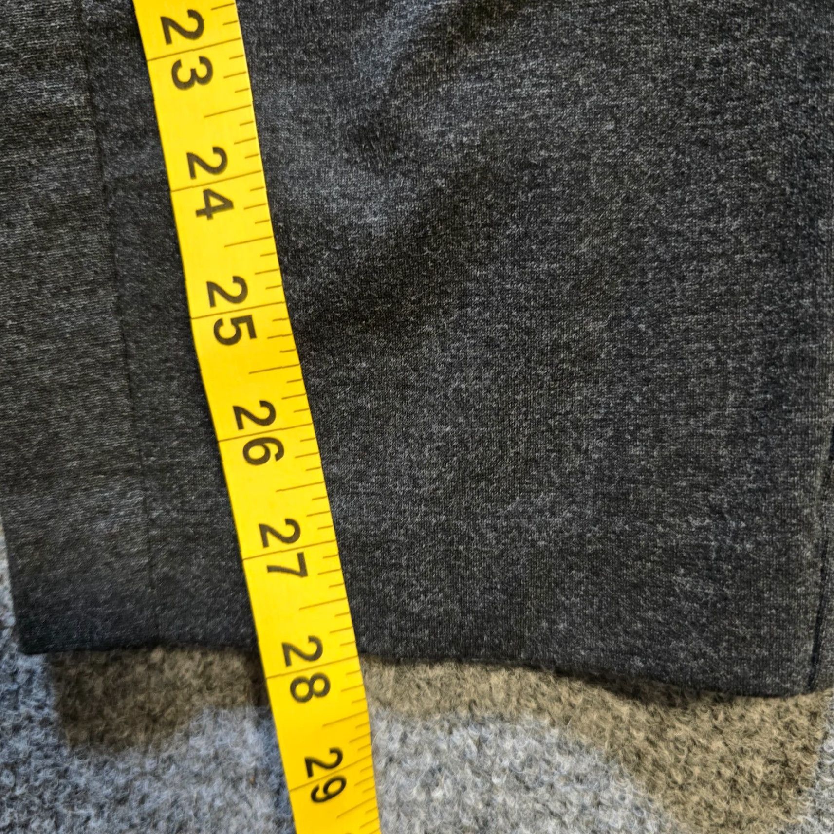 J. Jill J. Jill Pant Women Size L Gray Ponte Slim Leg Pull On Stretch Casual Capsule Size 24" / US 00 / IT 34 - 7 Thumbnail