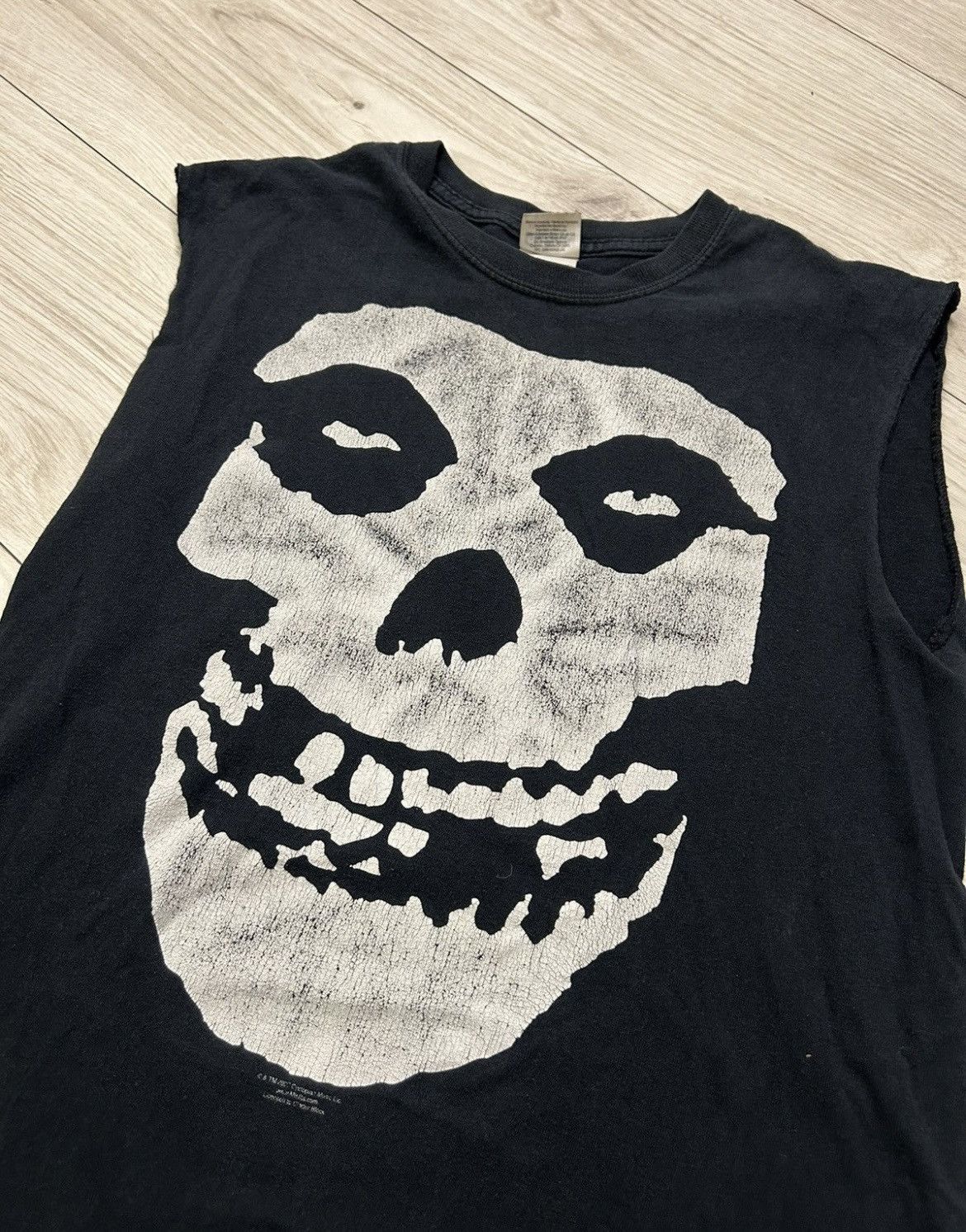 Band Tees × Misfits × Vintage Vintage y2k 2007 Misfits skeleton band tee Rock t shirt Size US S / EU 44-46 / 1 - 3 Thumbnail