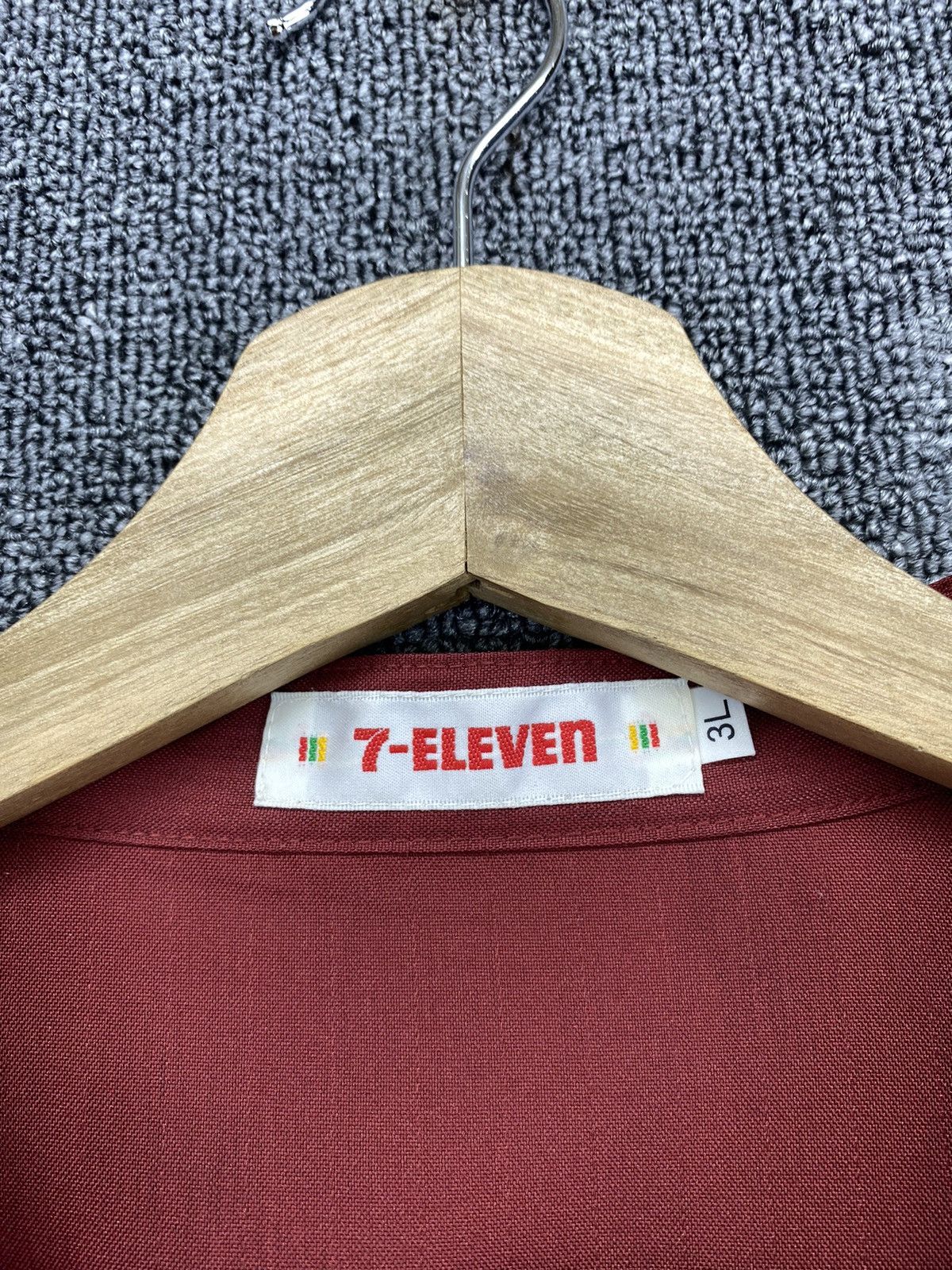 Japanese Brand Vintage 90's 7 ELEVEN Uniform Workwear Zip Up Jacket Size US XL / EU 56 / 4 - 5 Thumbnail