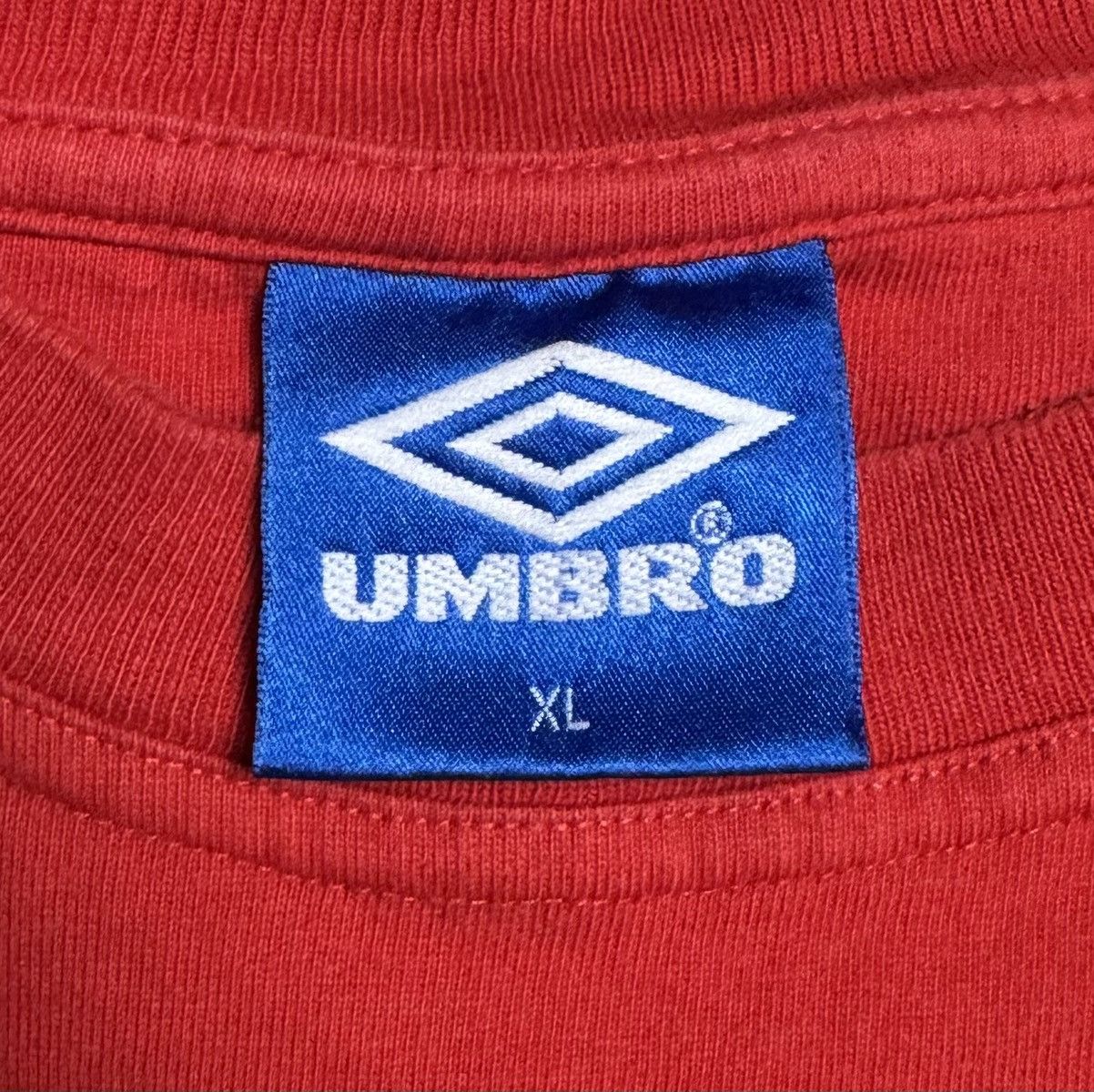 Umbro England 1990s Retro Football Soccer Shirt Long Sleeve Umbro Size US XL / EU 56 / 4 - 10 Thumbnail
