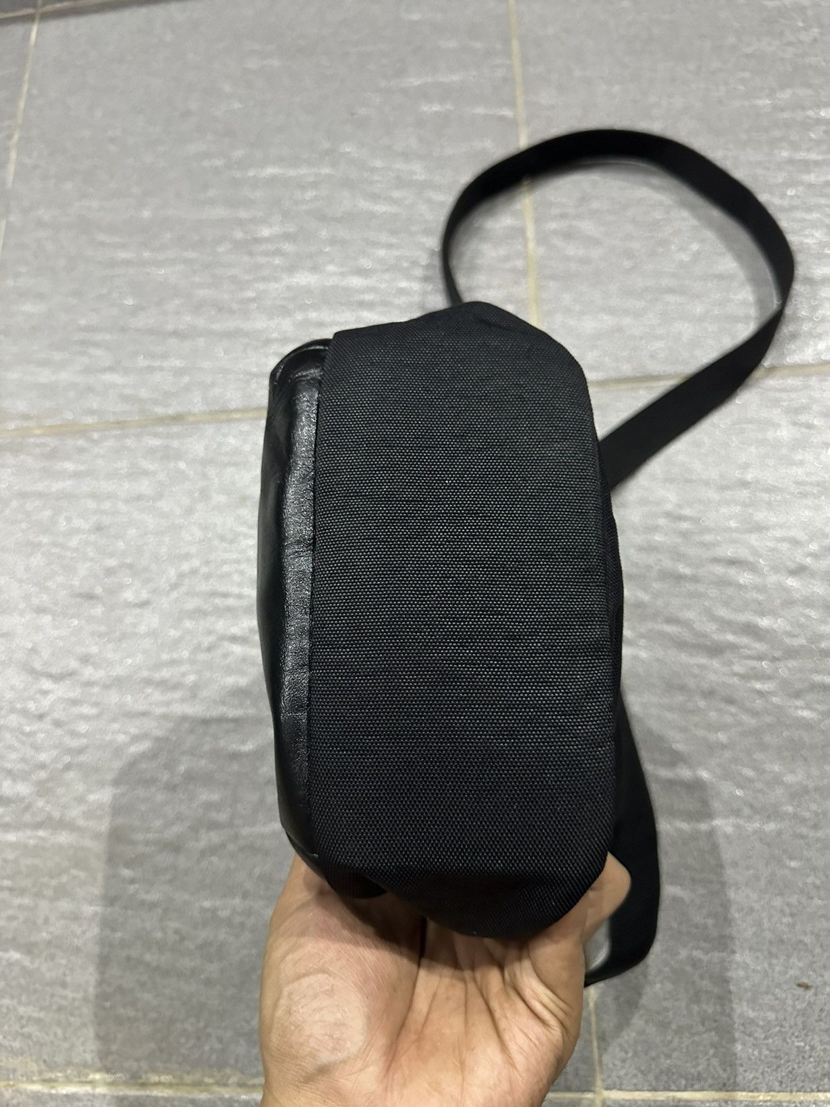 Yohji Yamamoto Ysaccs by Yohji Yamamoto Leather and Nylon crossbody bag Size ONE SIZE - 6 Thumbnail