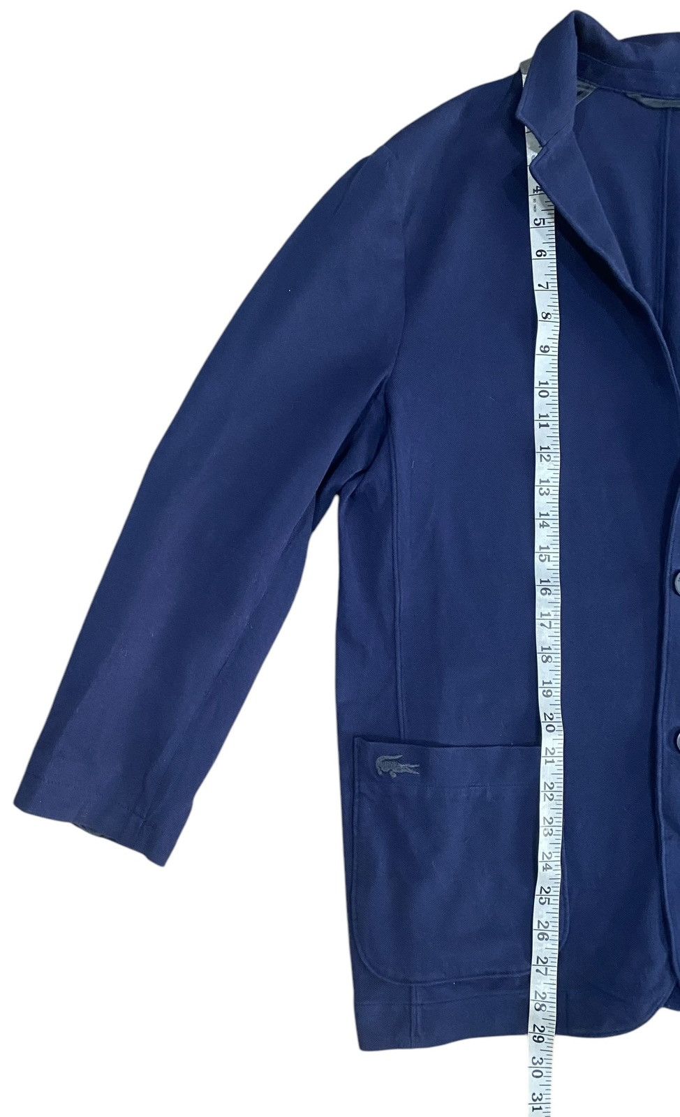 Lacoste LACOSTE Cardigan Blue Size US L / EU 52-54 / 3 - 12 Thumbnail