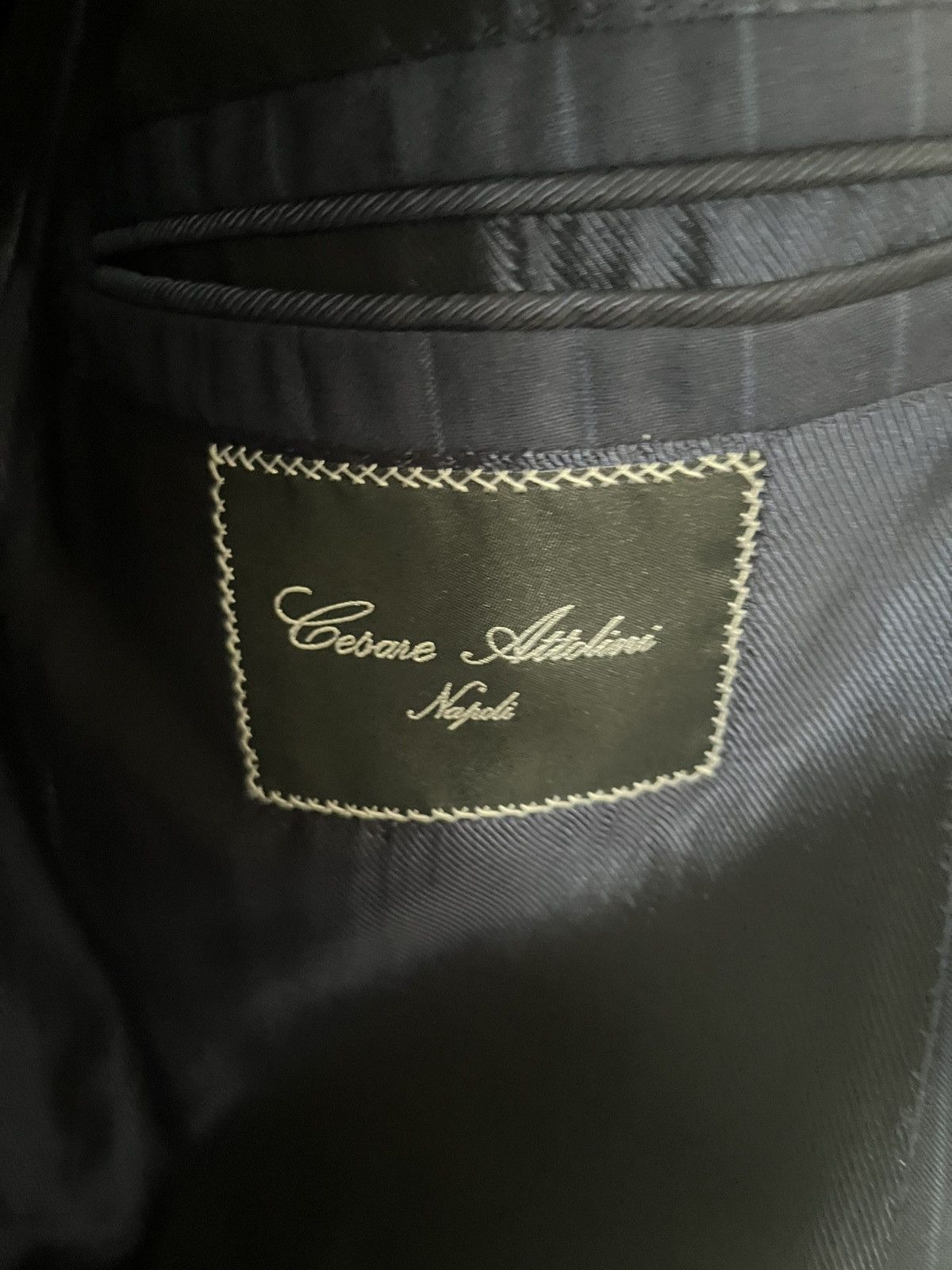 Cesare Attolini Cesare Attolini grey wool double breasted suit size 38r Size 38R - 8 Thumbnail