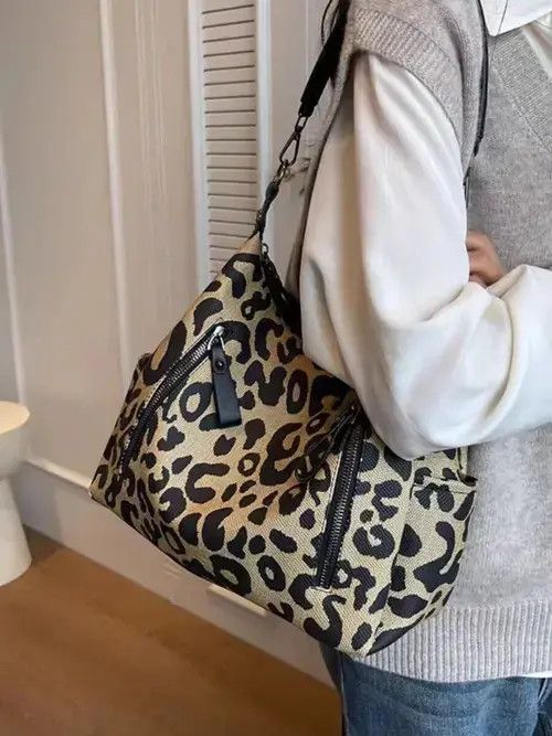 American Edition × Custommade × Japanese Brand Bag leopard print shoulder bag Size ONE SIZE - 2 Thumbnail