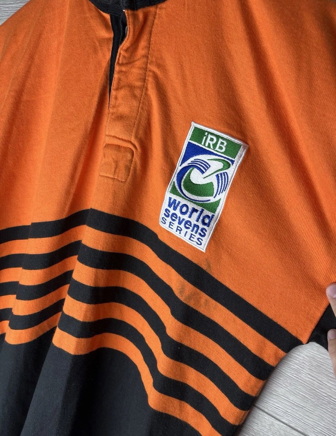 Other Vintage mens rugby jersey World Sevens Series Size US L / EU 52-54 / 3 - 4 Thumbnail