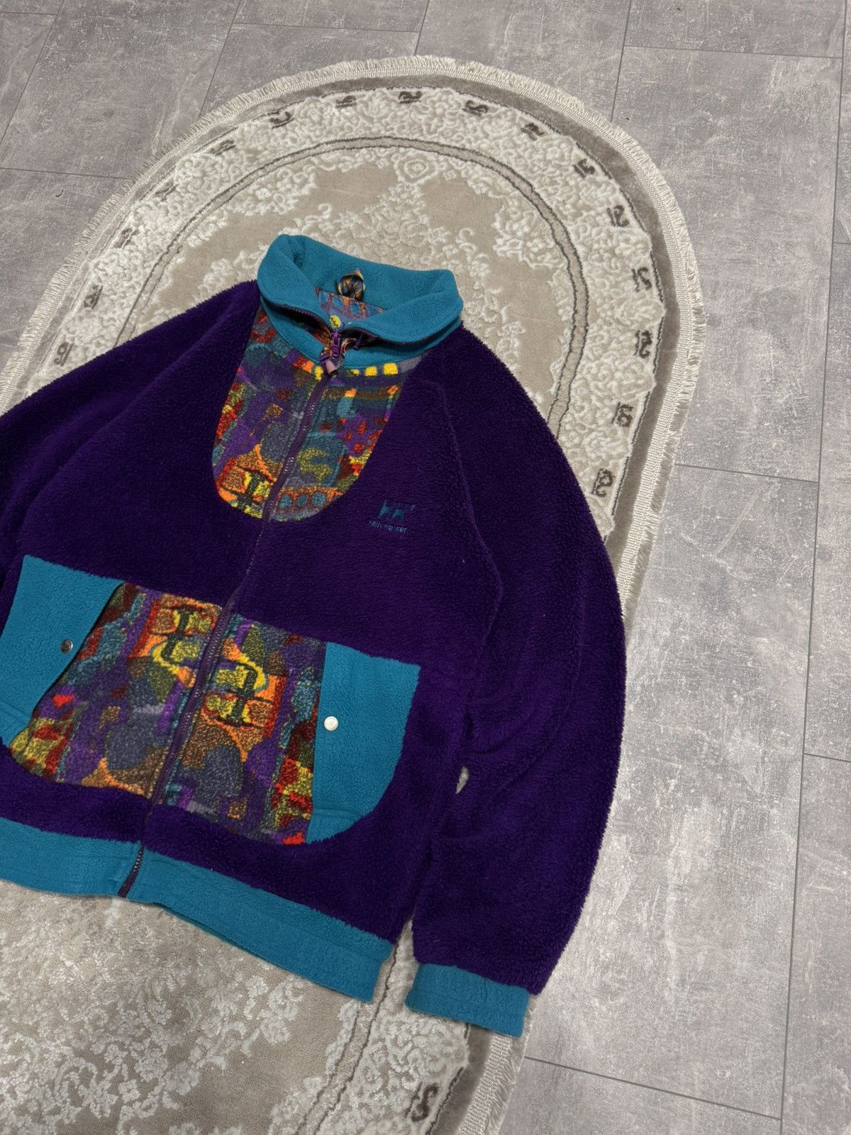 Helly Hansen Helly Hansen zip fleece vintage gorpcore jumper Size US XL / EU 56 / 4 - 3 Thumbnail